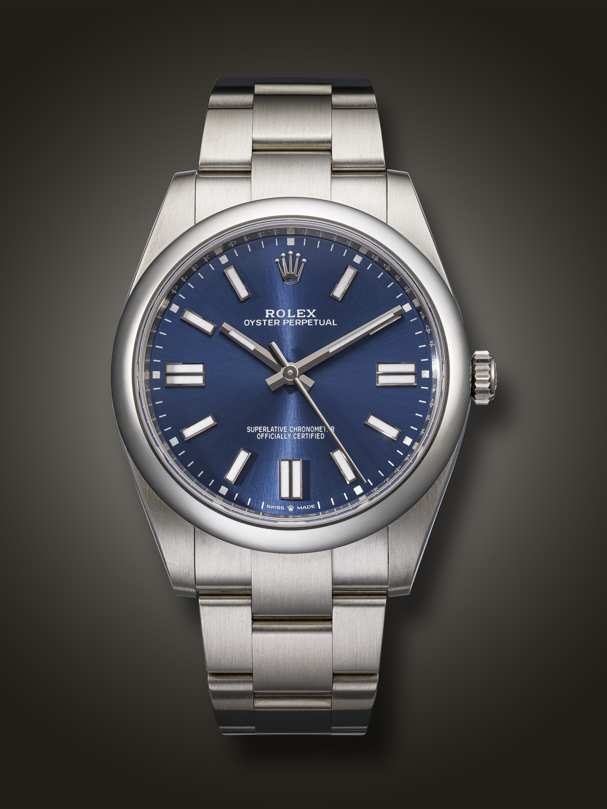 ROLEX, STAINLESS STEEL ‘OYSTER PERPETUAL’, REF.124300, | Christie’s