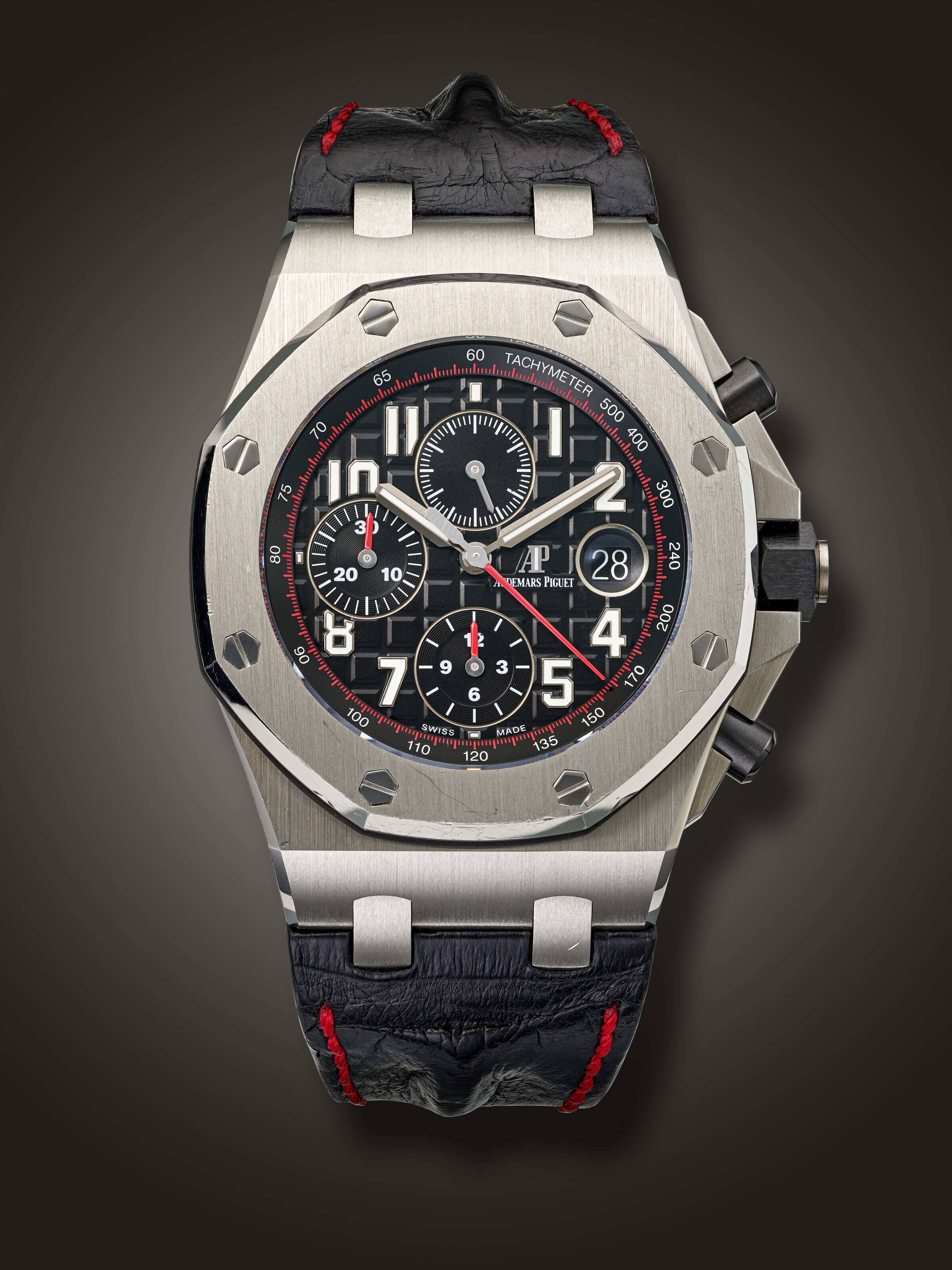 AUDEMARS PIGUET, TITANIUM CHRONOGRAPH 'ROYAL OAK OFFSHORE', REF