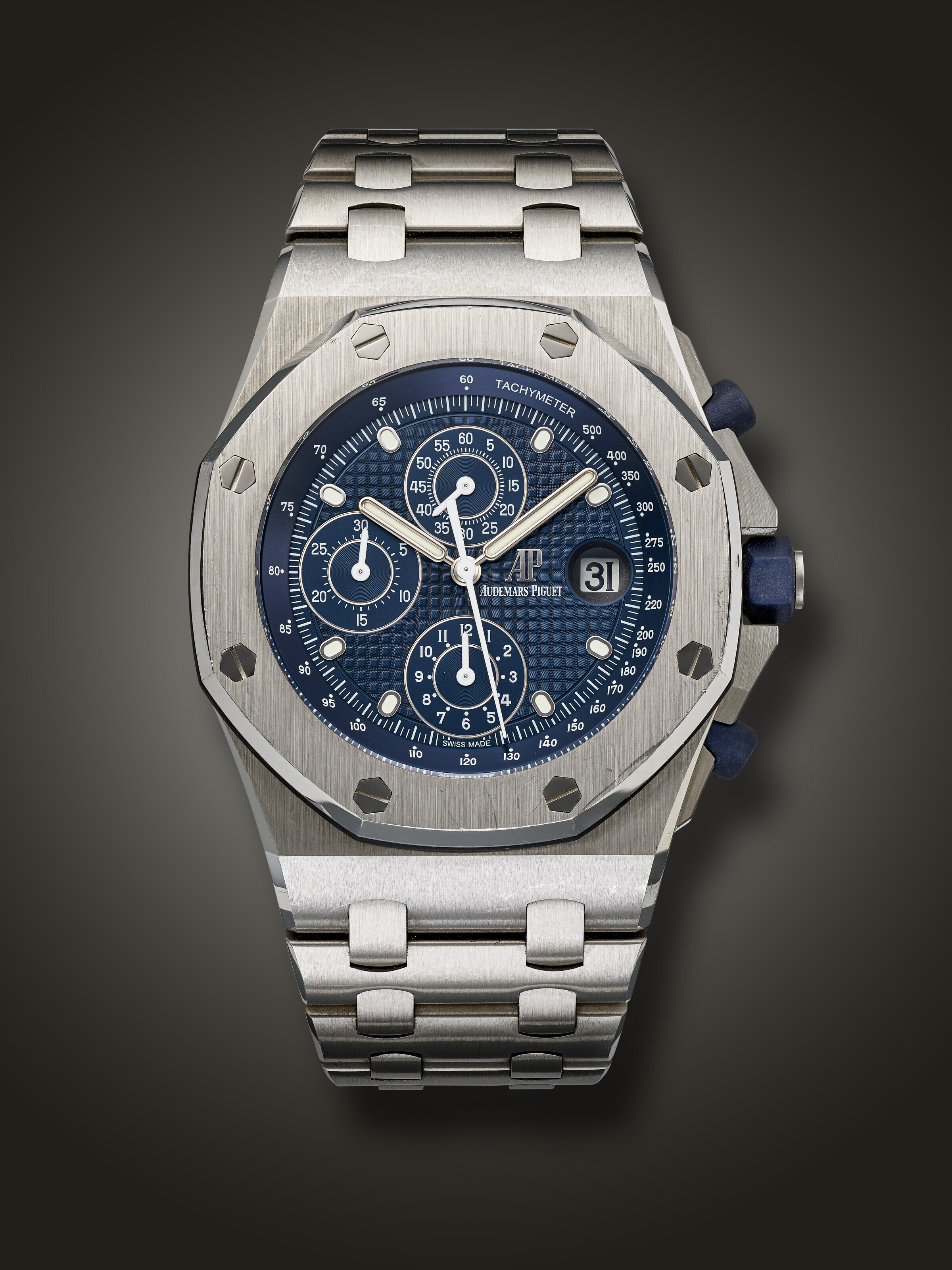 AUDEMARS PIGUET, TITANIUM CHRONOGRAPH 'ROYAL OAK OFFSHORE', REF