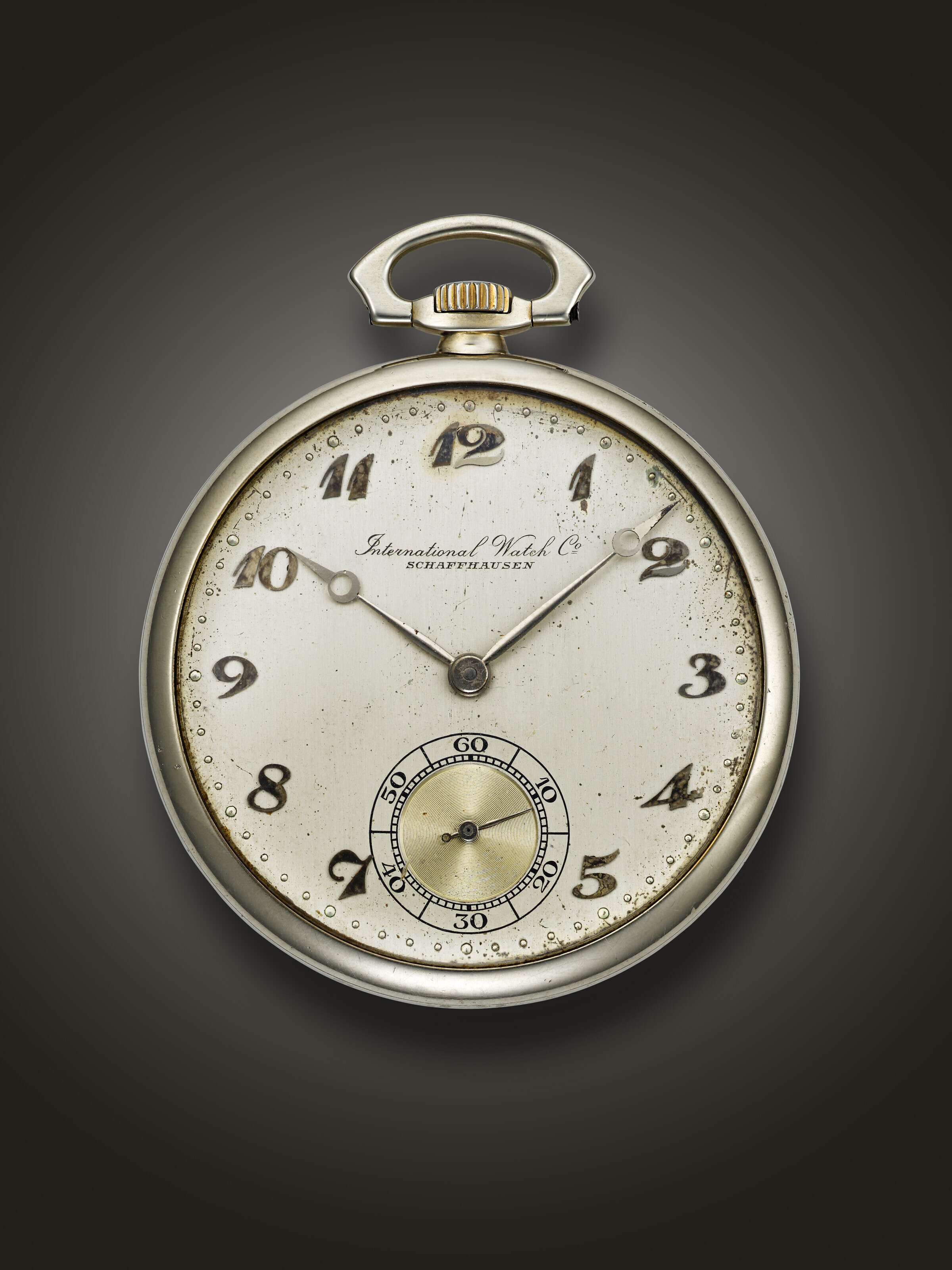 SARCAR, YELLOW GOLD OPENFACE POCKET WATCH MEDALLION 'SHAH OF IRAN