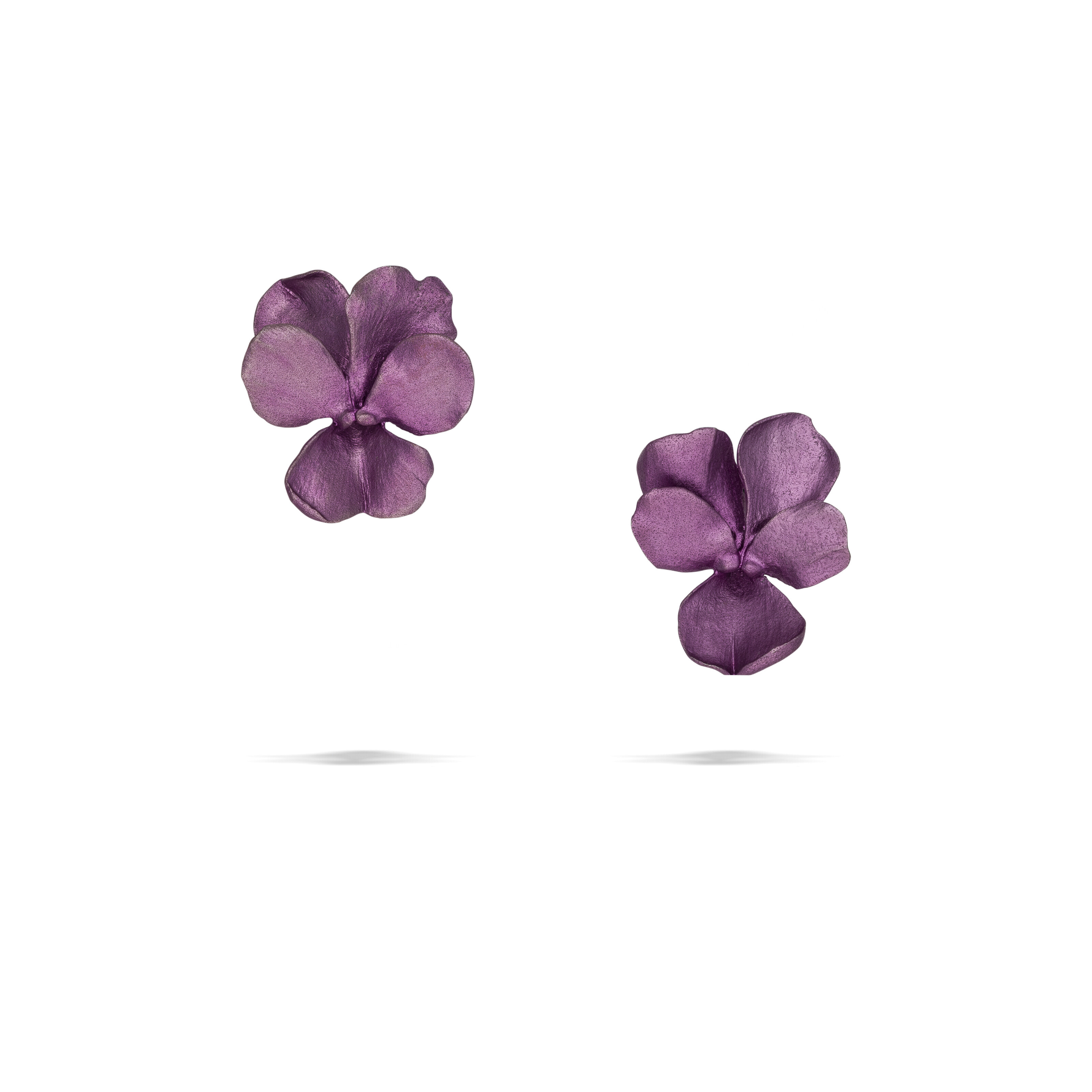 JAR ALUMINIUM 'PANSY' EARRINGS, Christie’s