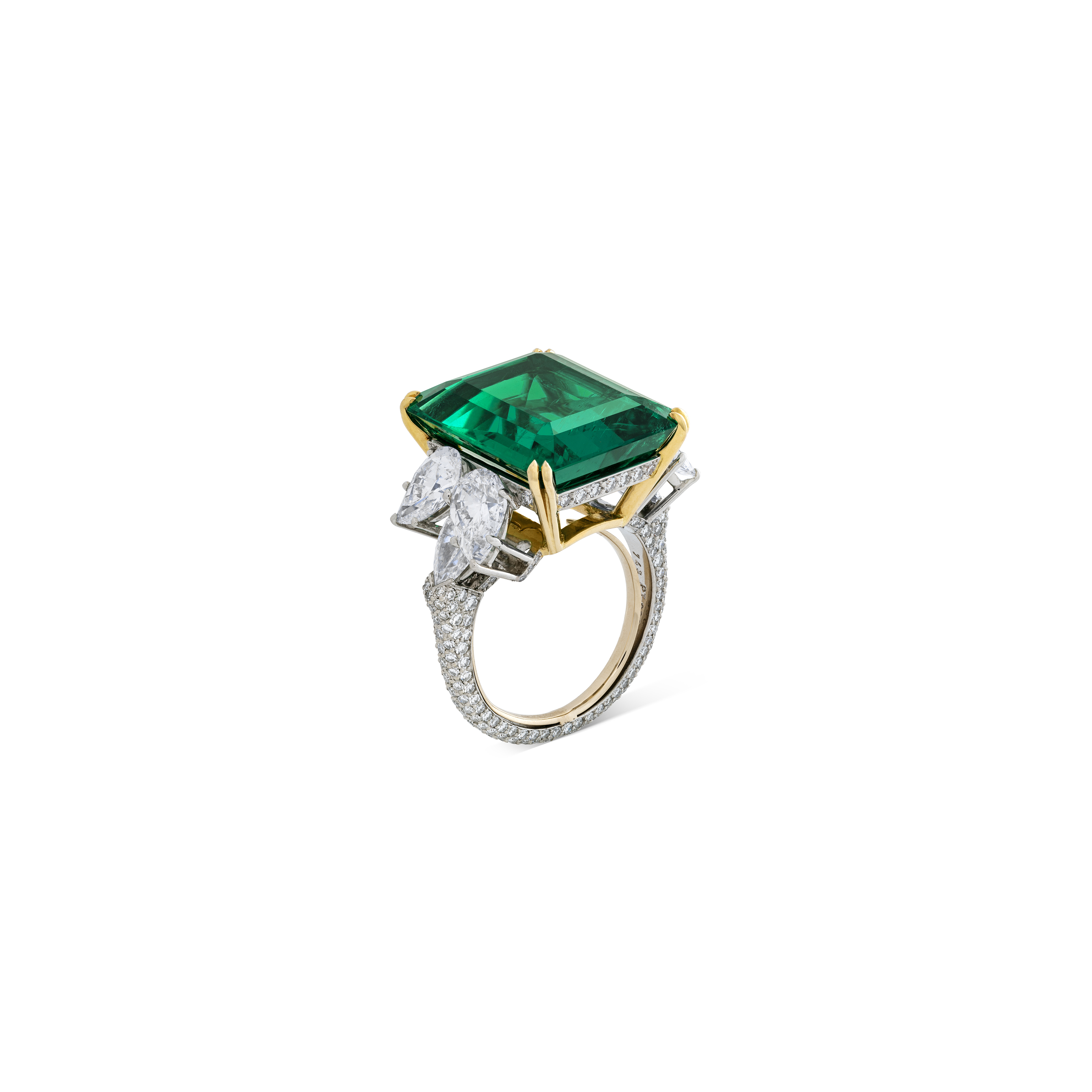 Harry winston emerald ring store