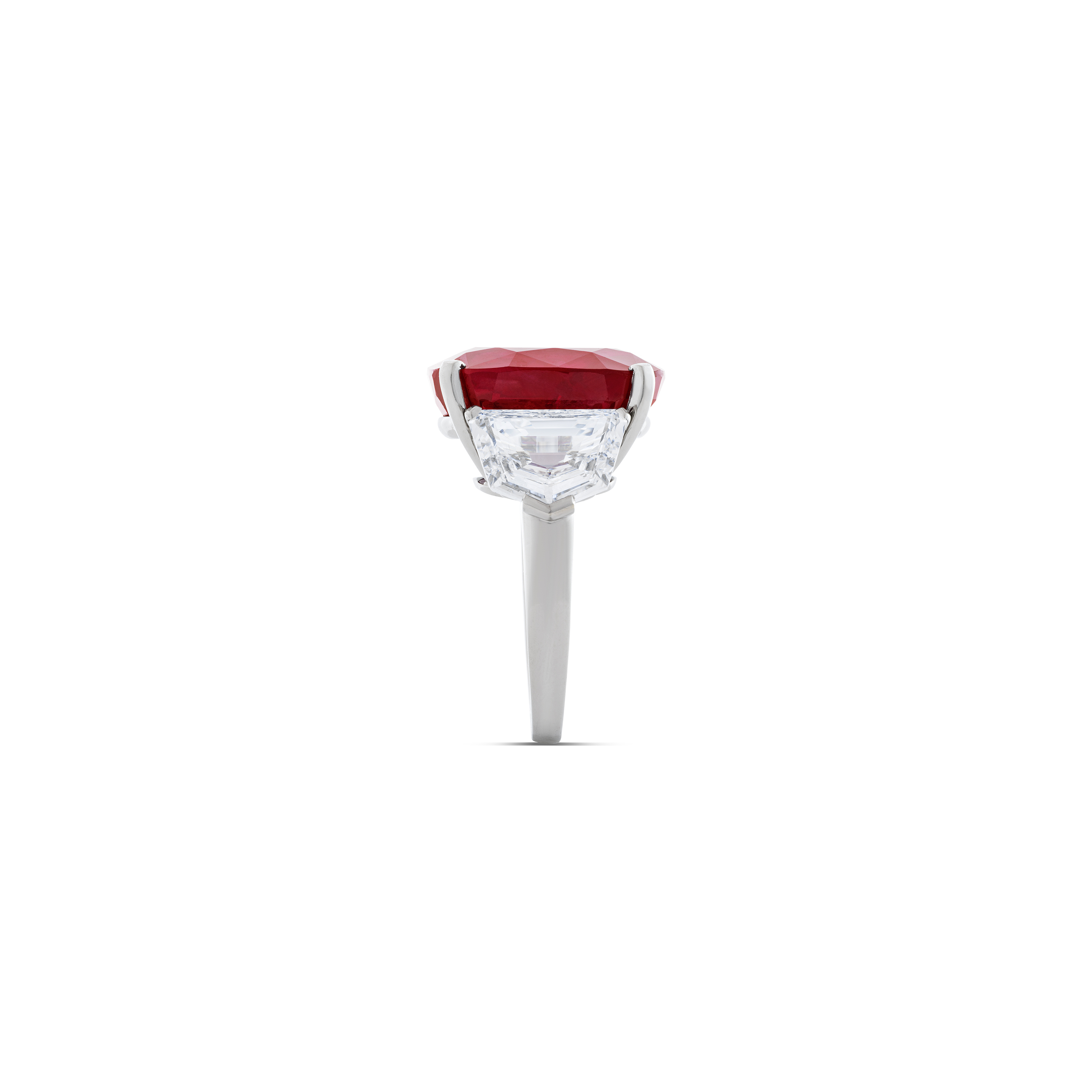 The sunrise ruby and diamond ring by cartier clearance