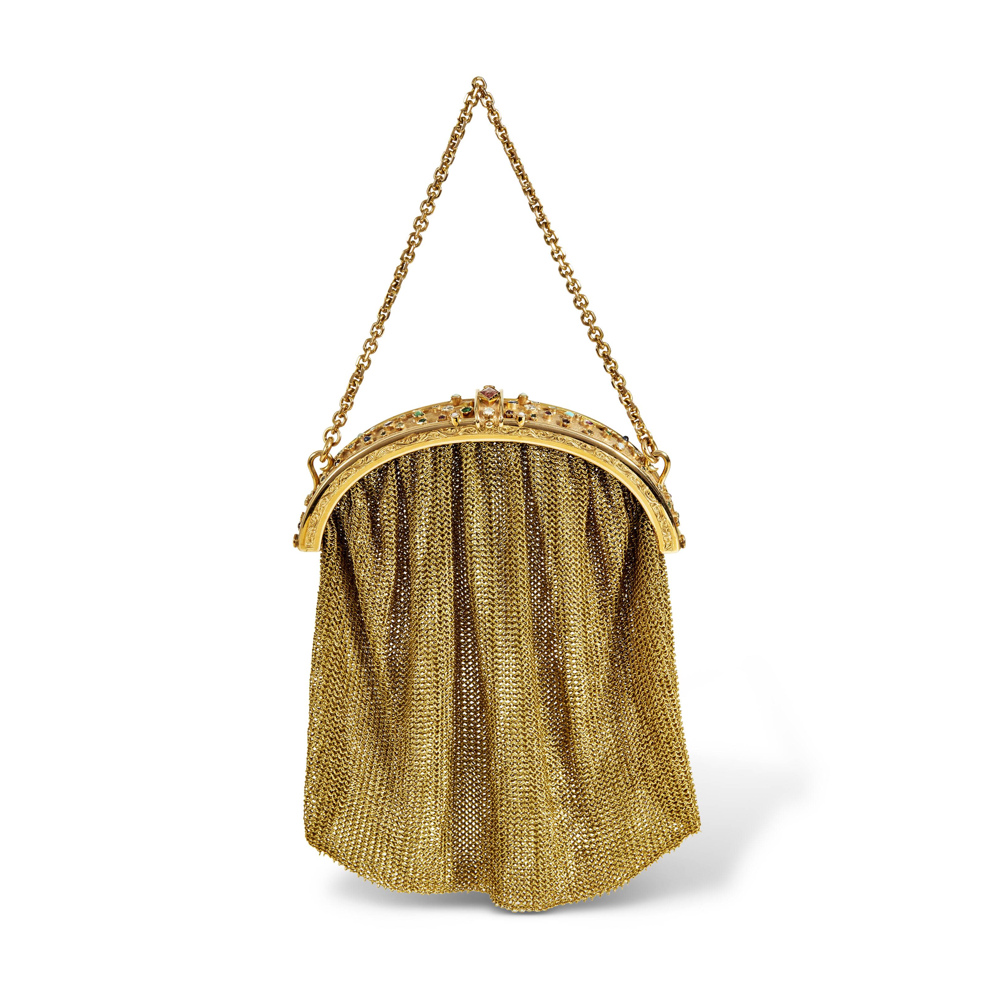 Jonathan Champagne Diamond Bag