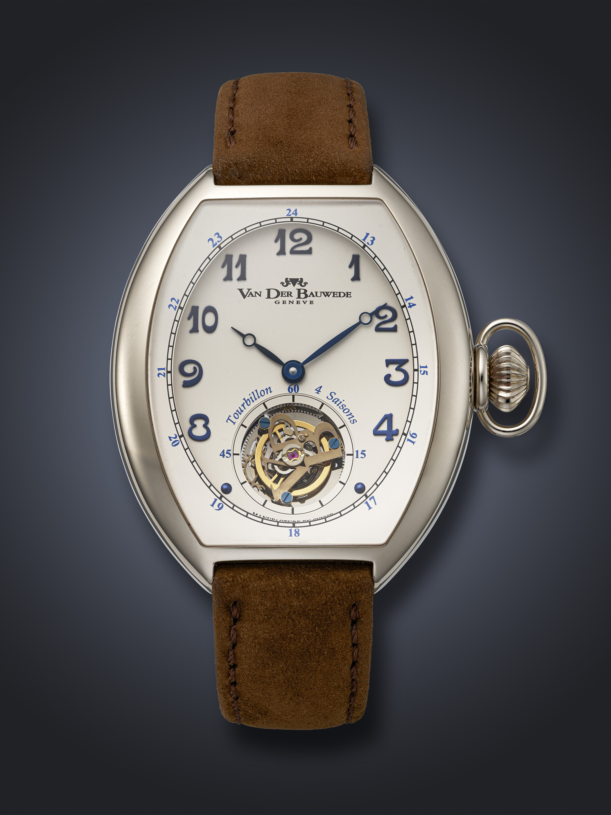 VAN DER BAUWEDE, LIMITED EDITION WHITE GOLD TOURBILLON '4 SAISON