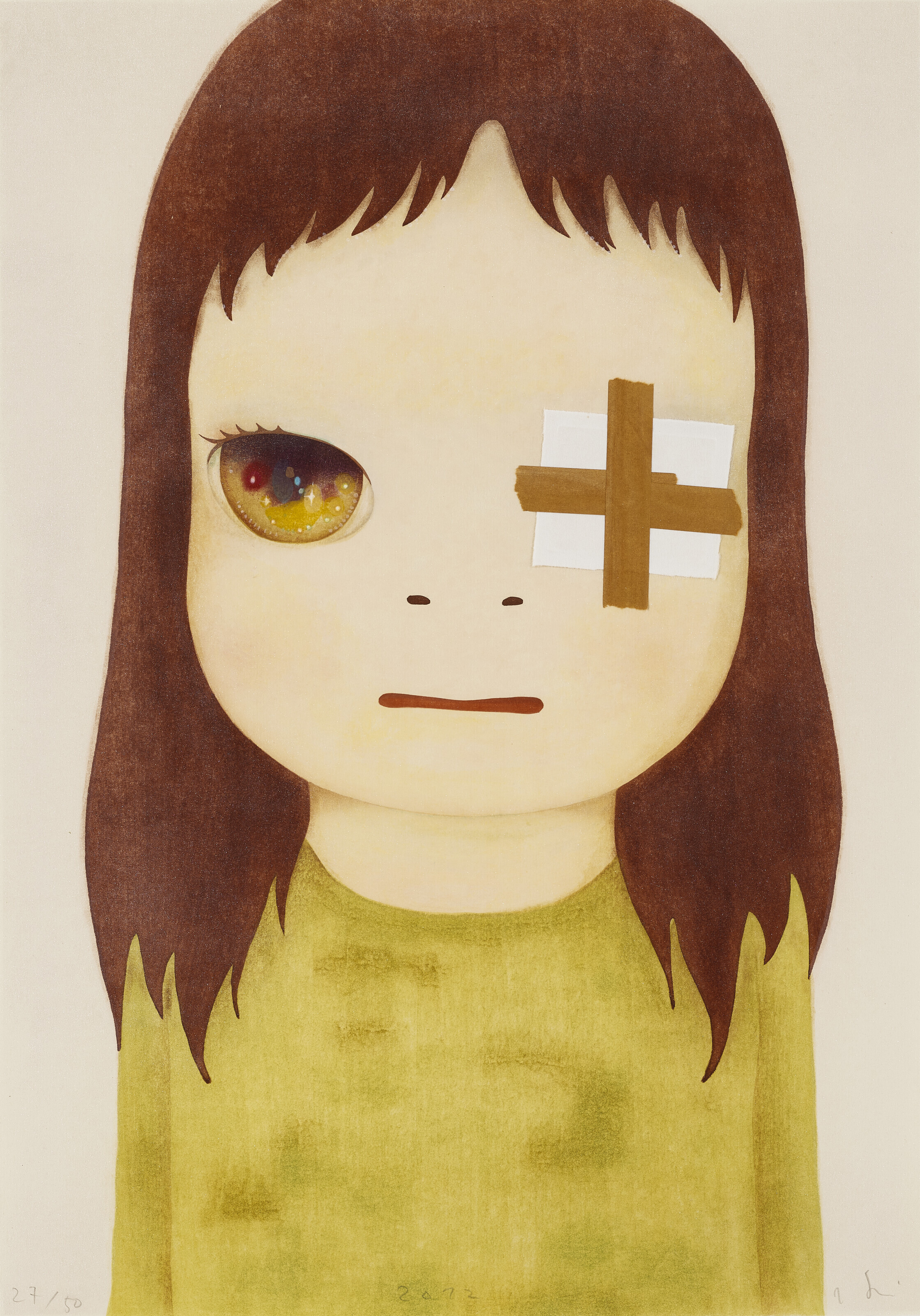 YOSHITOMO NARA (B. 1959), Untitled (Eye Patch) | Christie's