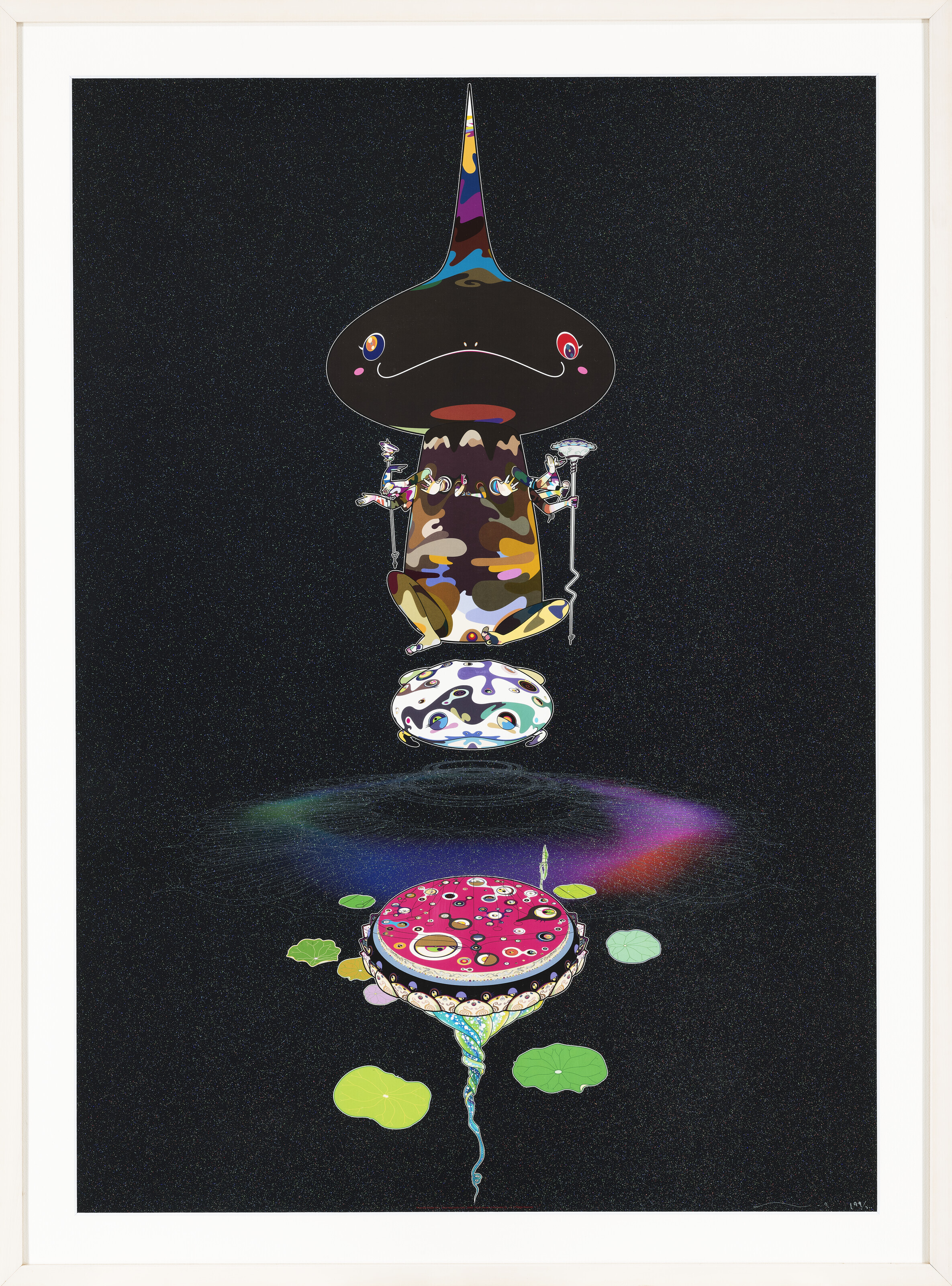 TAKASHI MURAKAMI (B. 1962), Reversed Double Helix – Black Head