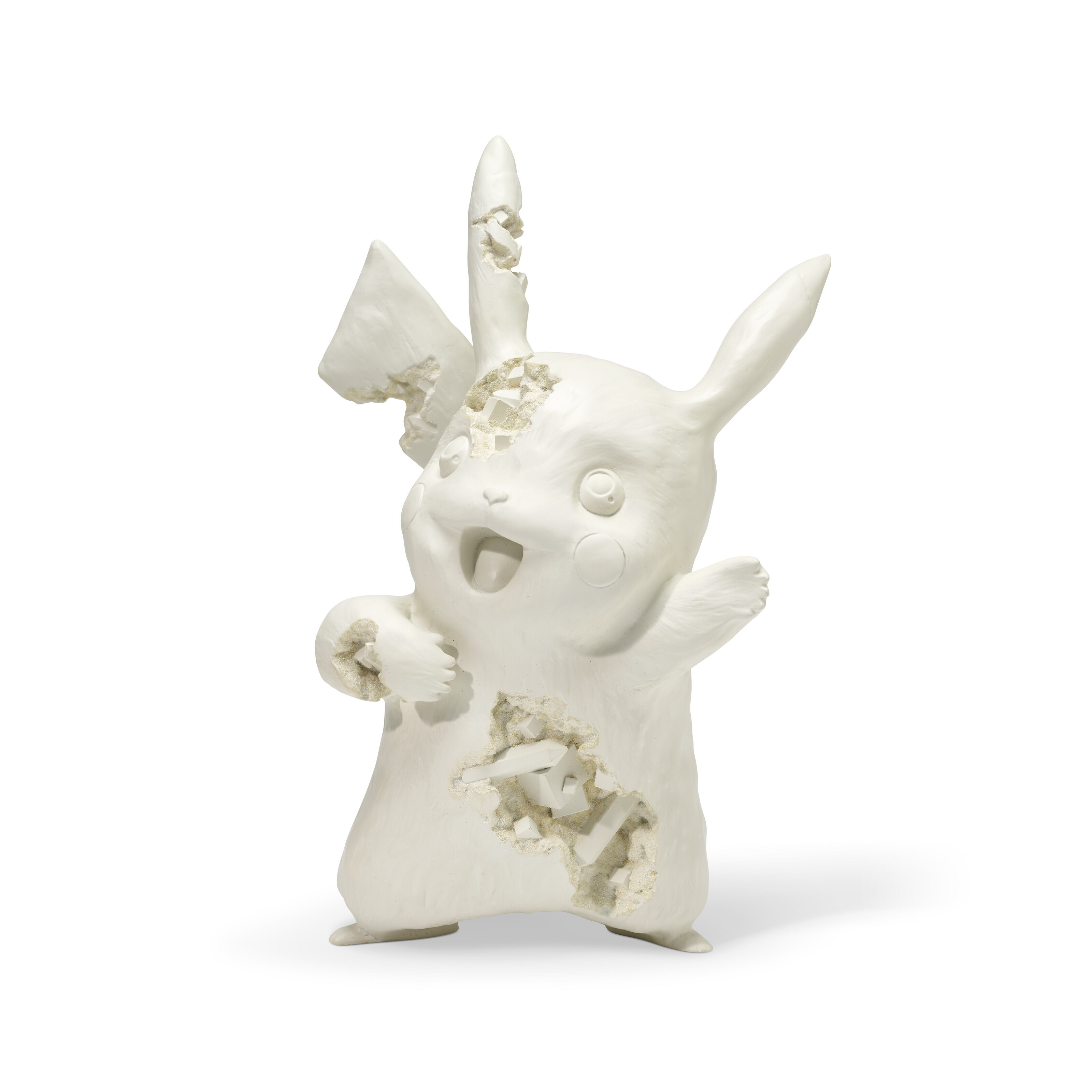 DANIEL ARSHAM (B. 1980) X Pokemon, White Crystalized Pikachu