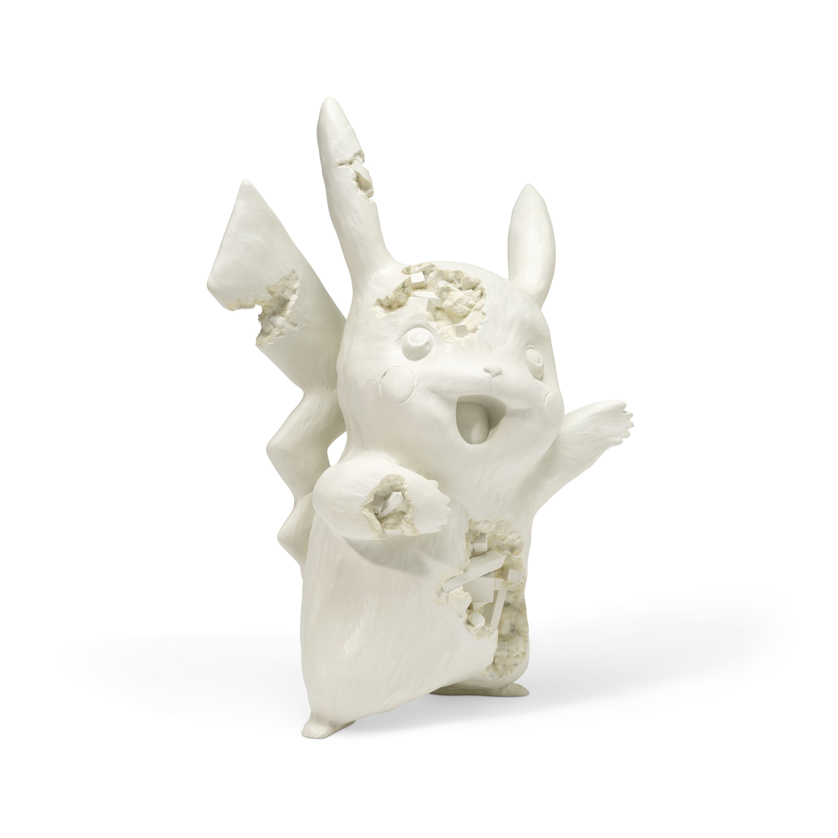DANIEL ARSHAM (B. 1980) X Pokemon, White Crystalized Pikachu