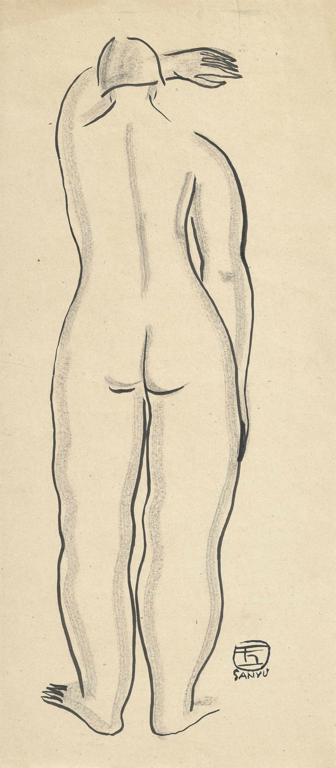 Standing Nude