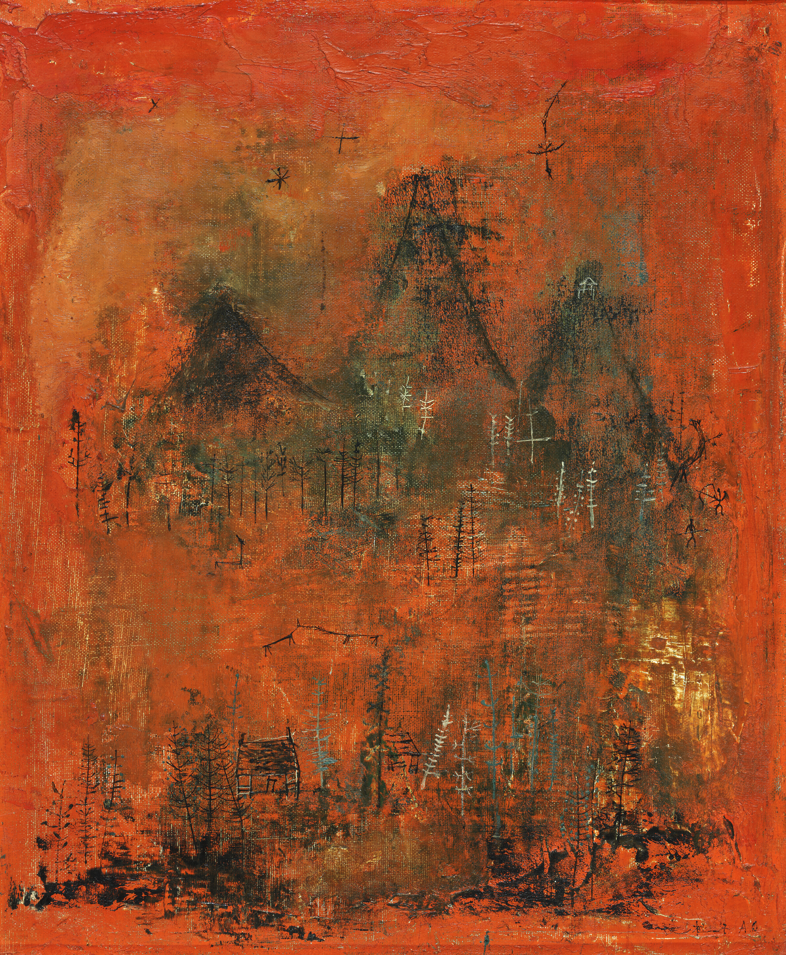 22.03.50 (Paysage rouge)