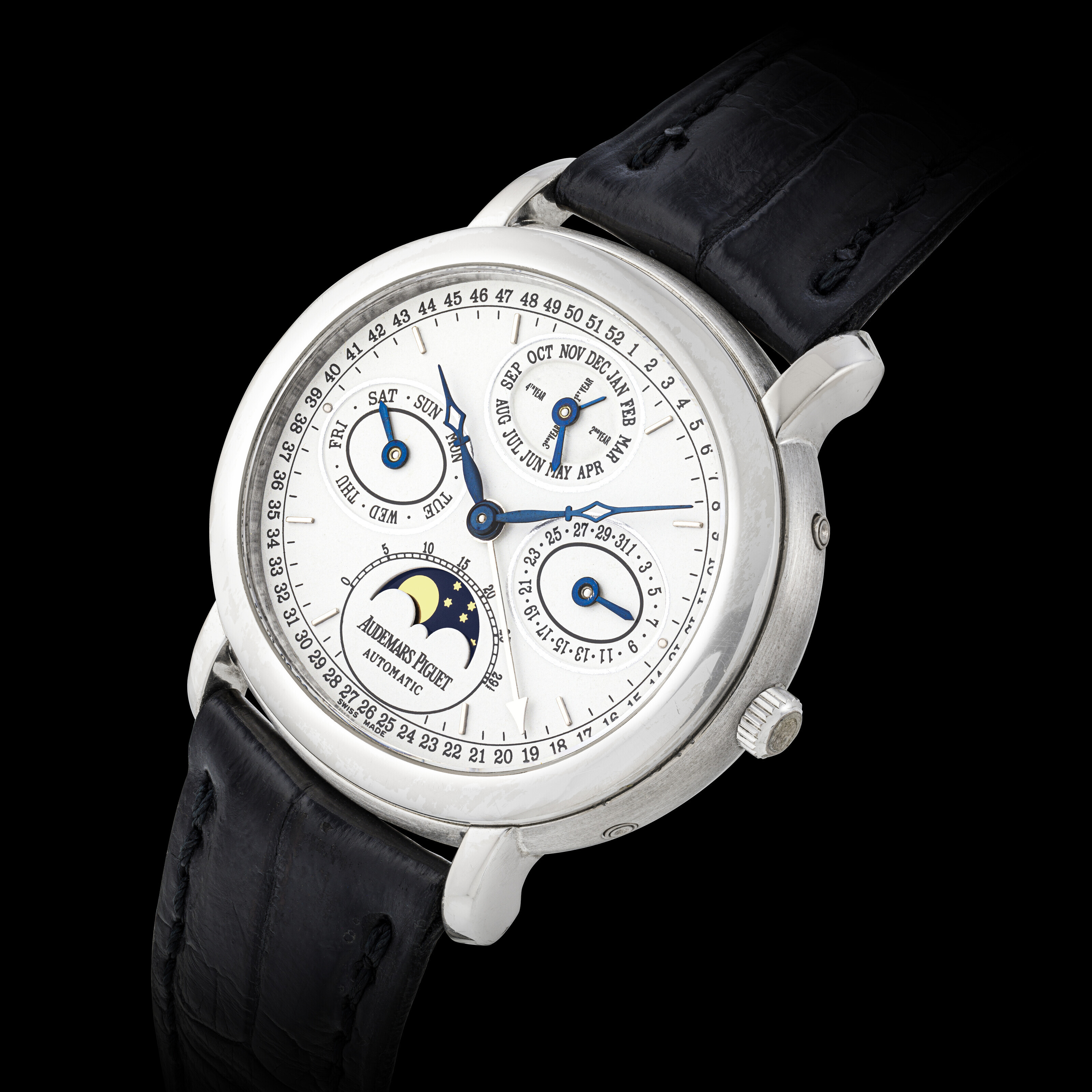 AUDEMARS PIGUET MILLENARY PERPETUAL CALENDAR REF 25777BC Christie s