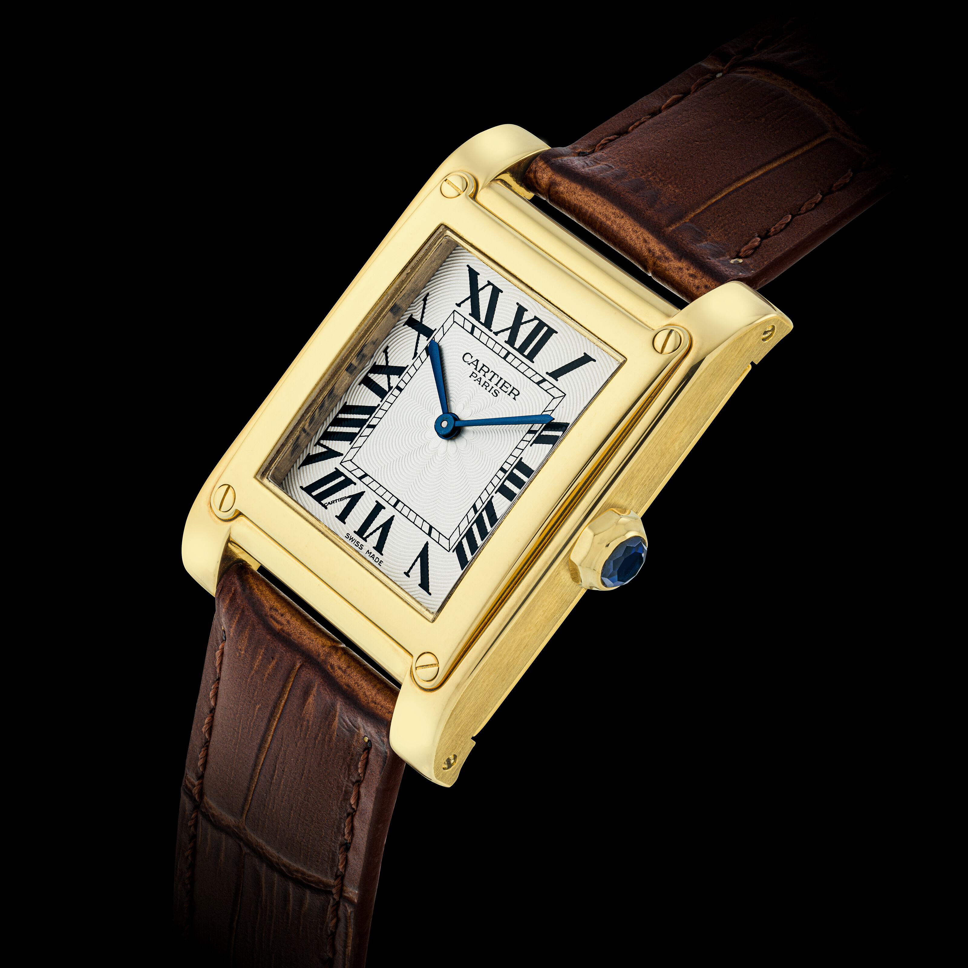 CARTIER, TANK A VIS MODEL, COLLECTION PRIVÉE CARTIER PARIS “CPCP