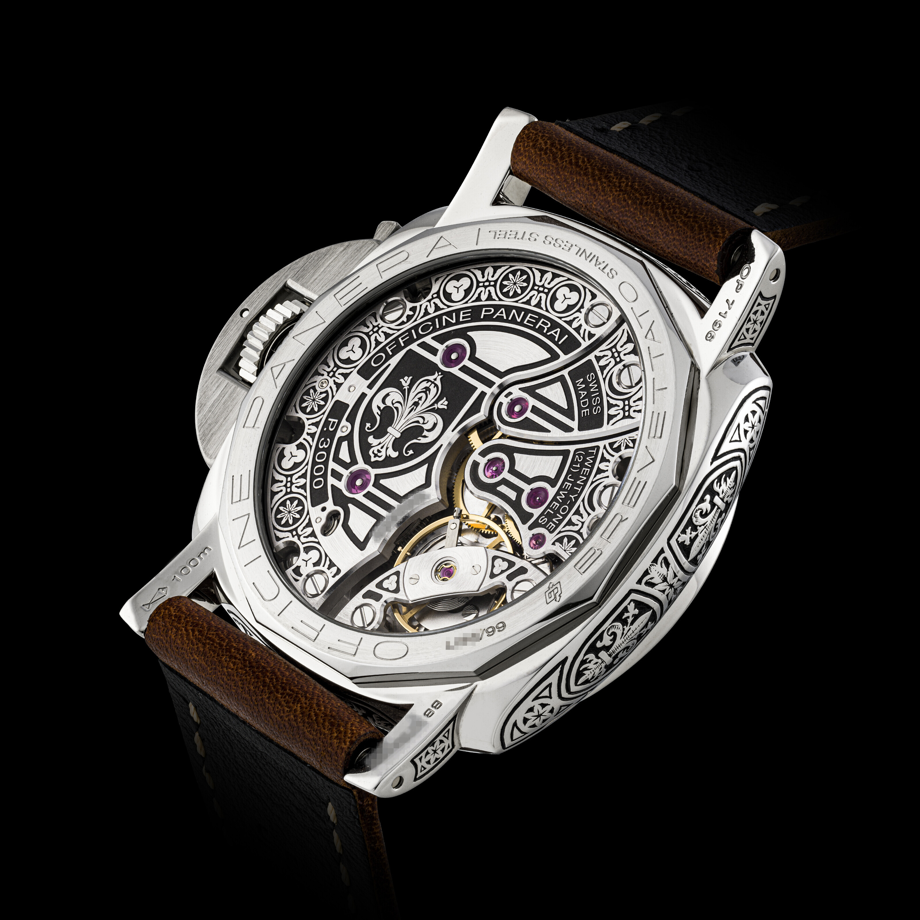 PANERAI REF. PAM00972 LIMITED EDITION OF 99 PIECES STAINLESS STEEL LUMINOR FIRENZE 3 DAYS Christie s