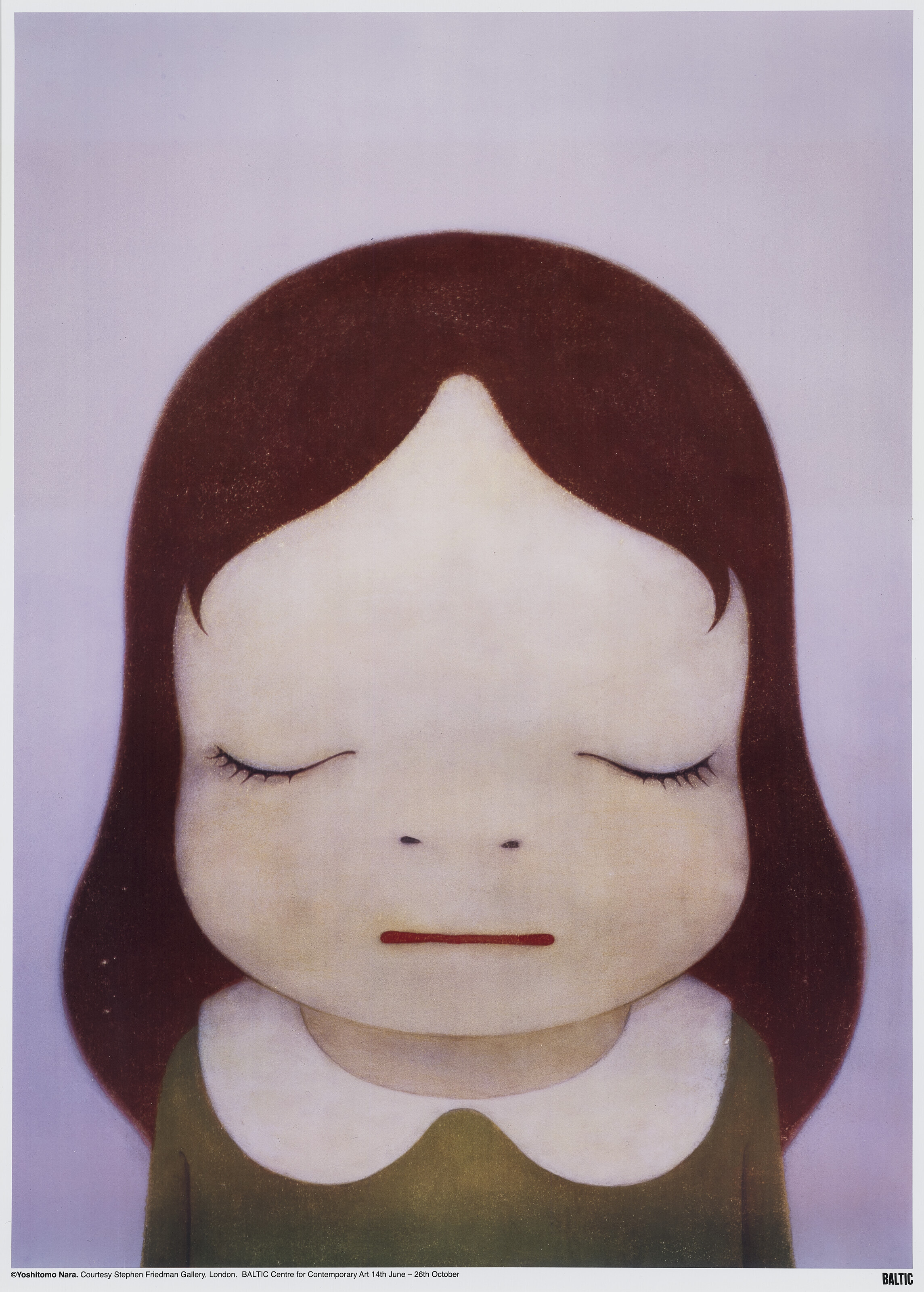 YOSHITOMO NARA (B. 1959), Cosmic Girl: Eyes Open/Eyes Closed