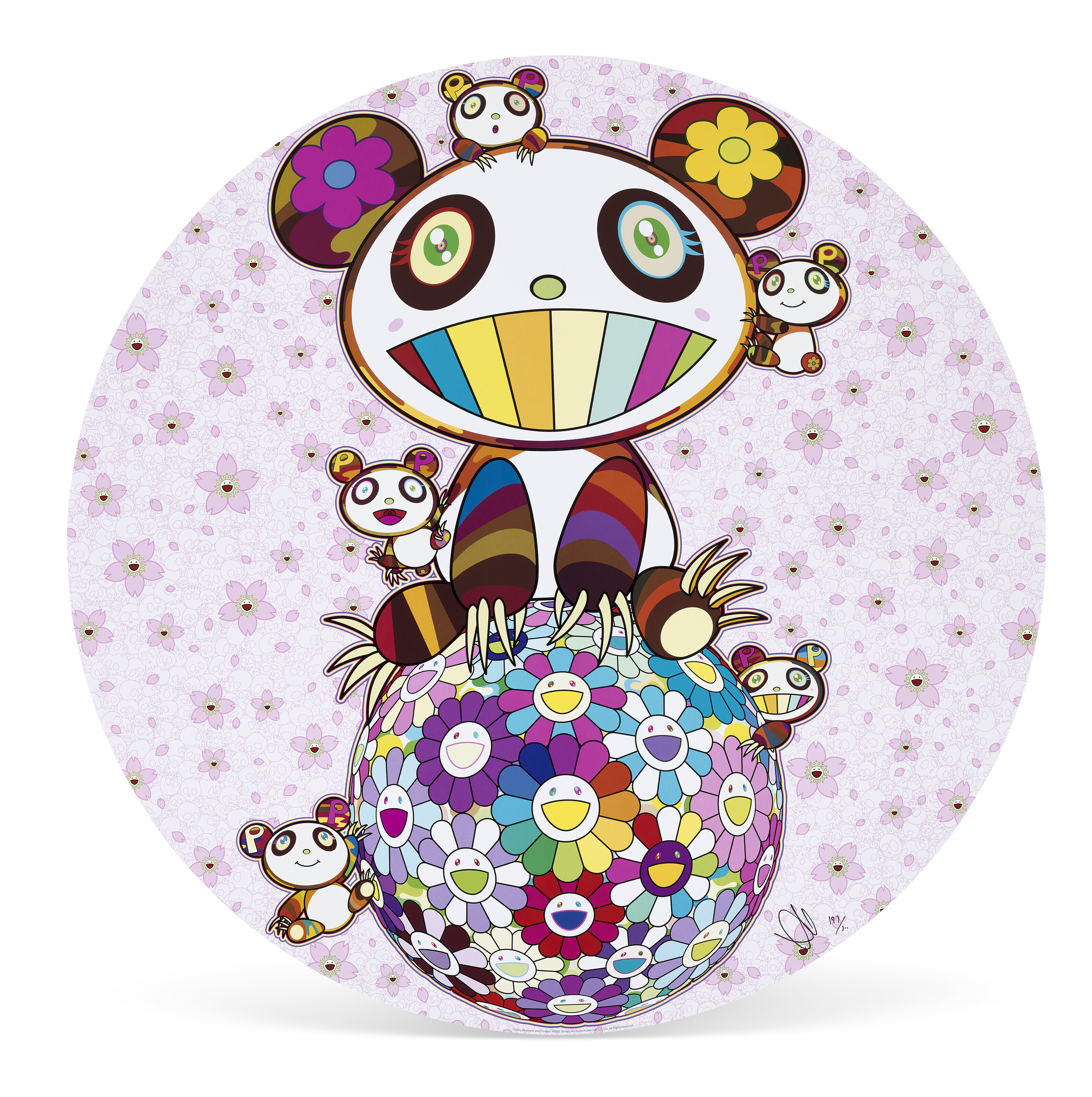 TAKASHI MURAKAMI (B. 1962), Cherry Blossoms and Pandas | Christie's