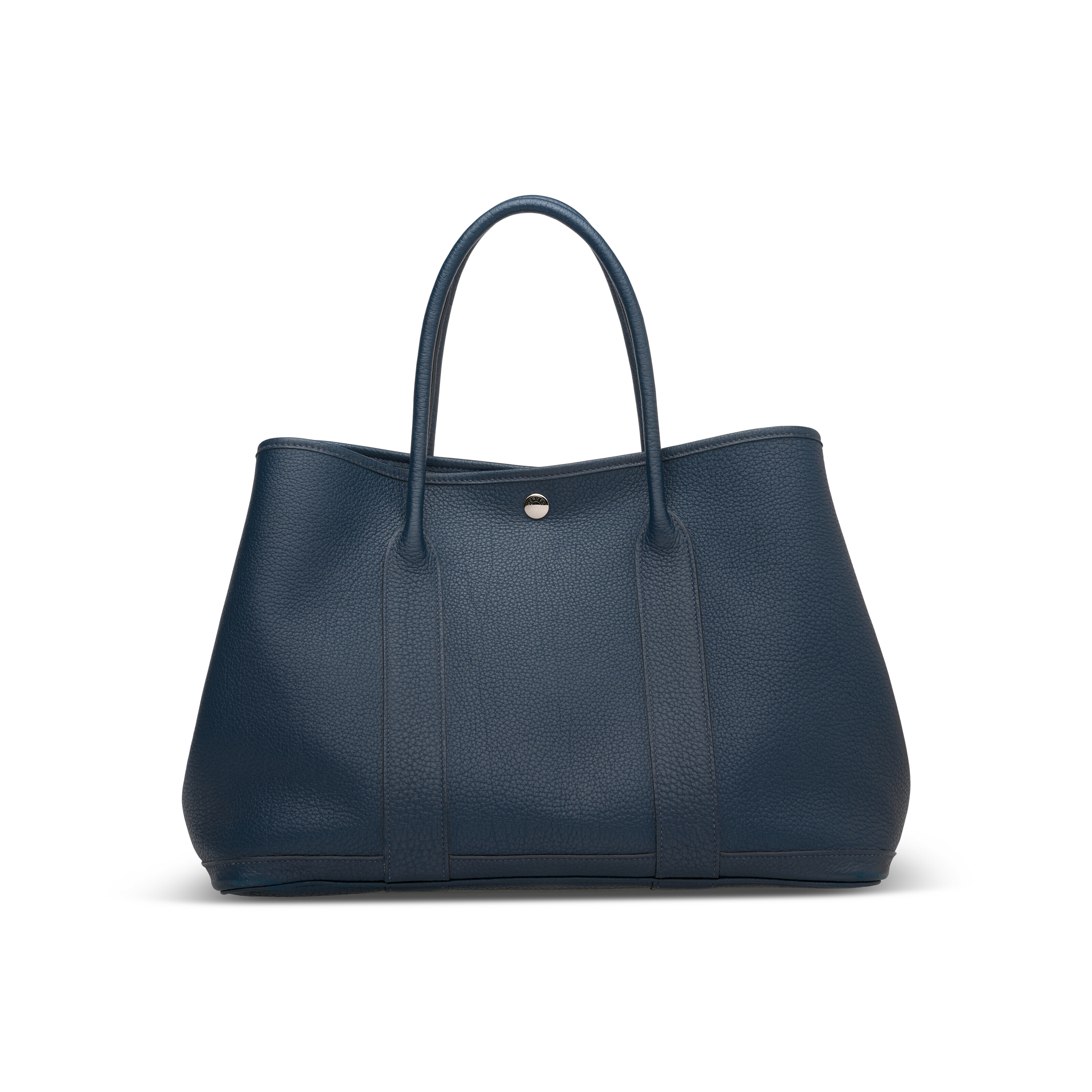 A BLEU DE PRUSSE NEGONDA LEATHER GARDEN PARTY 36 WITH PALLADIUM