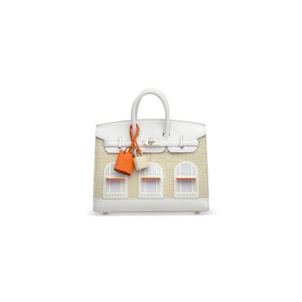 Hermes Birkin 20 Sellier Faubourg Bag Limited Edition Palladium