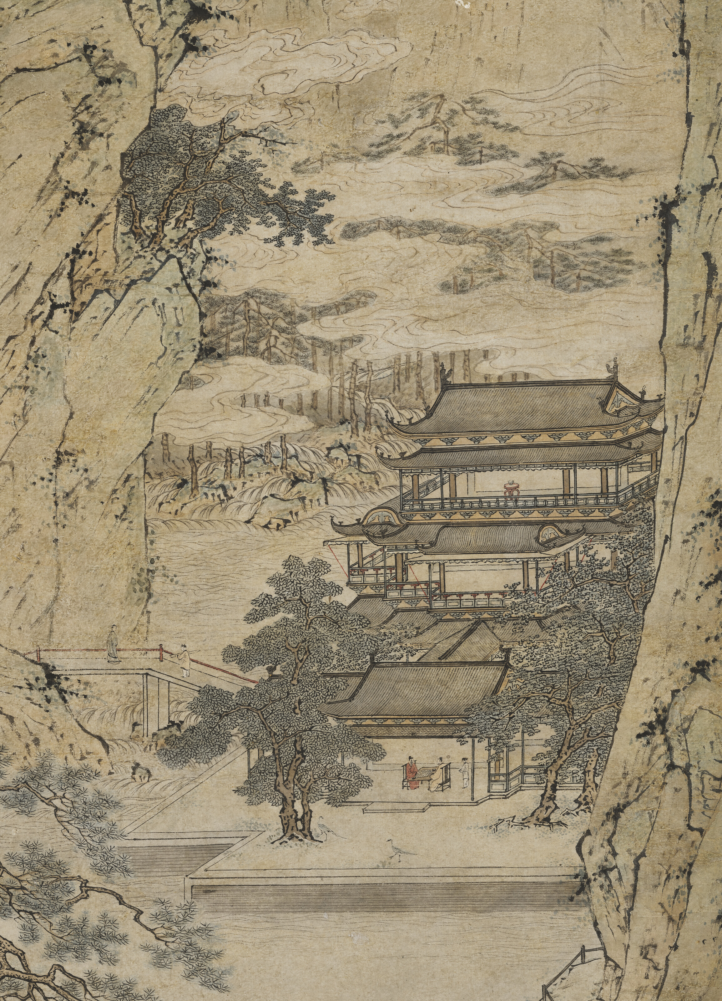 明仇英, 僊山樓閣| Christie's