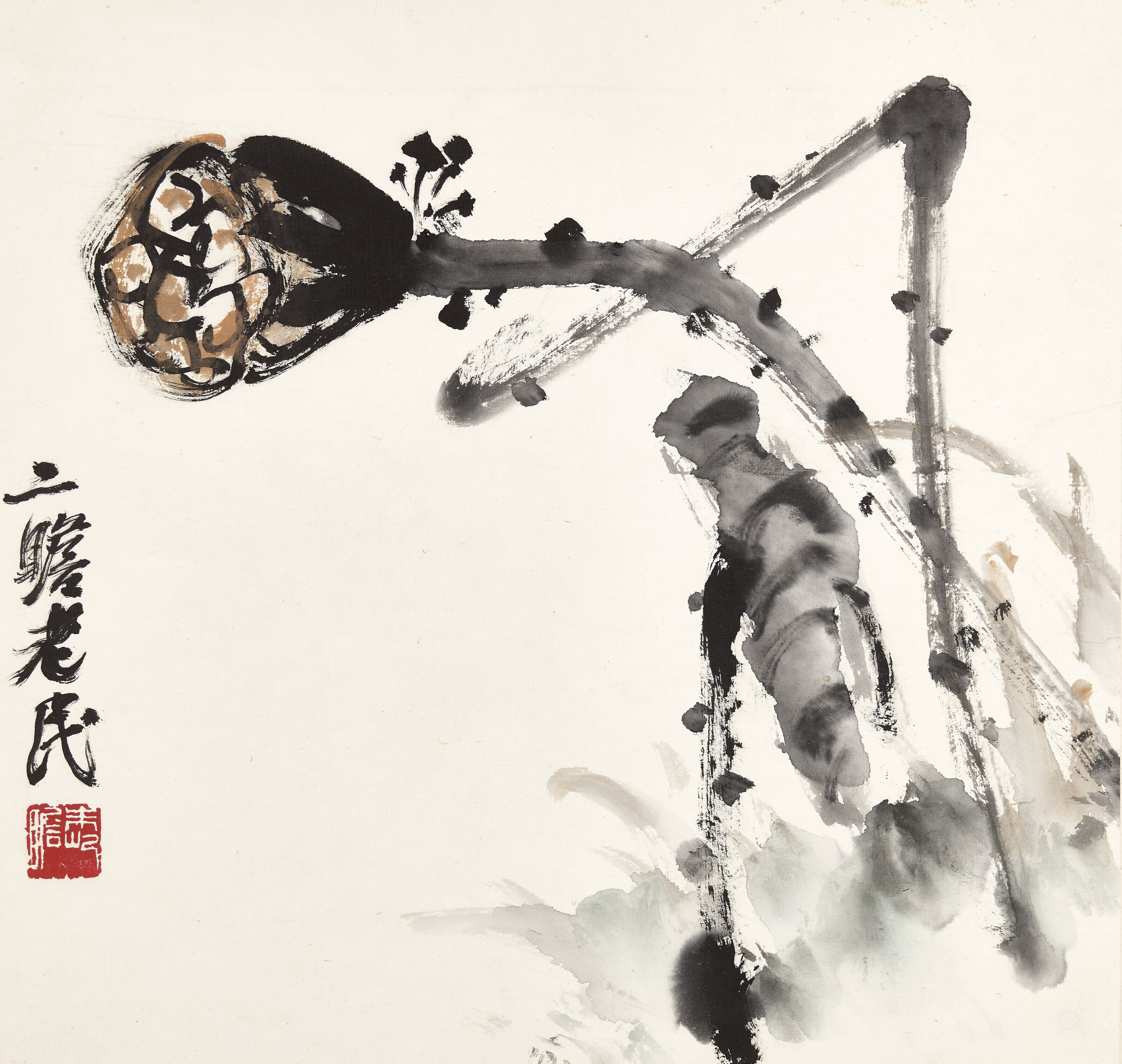 朱屺瞻（1892-1996）, 佳果冊| Christie's