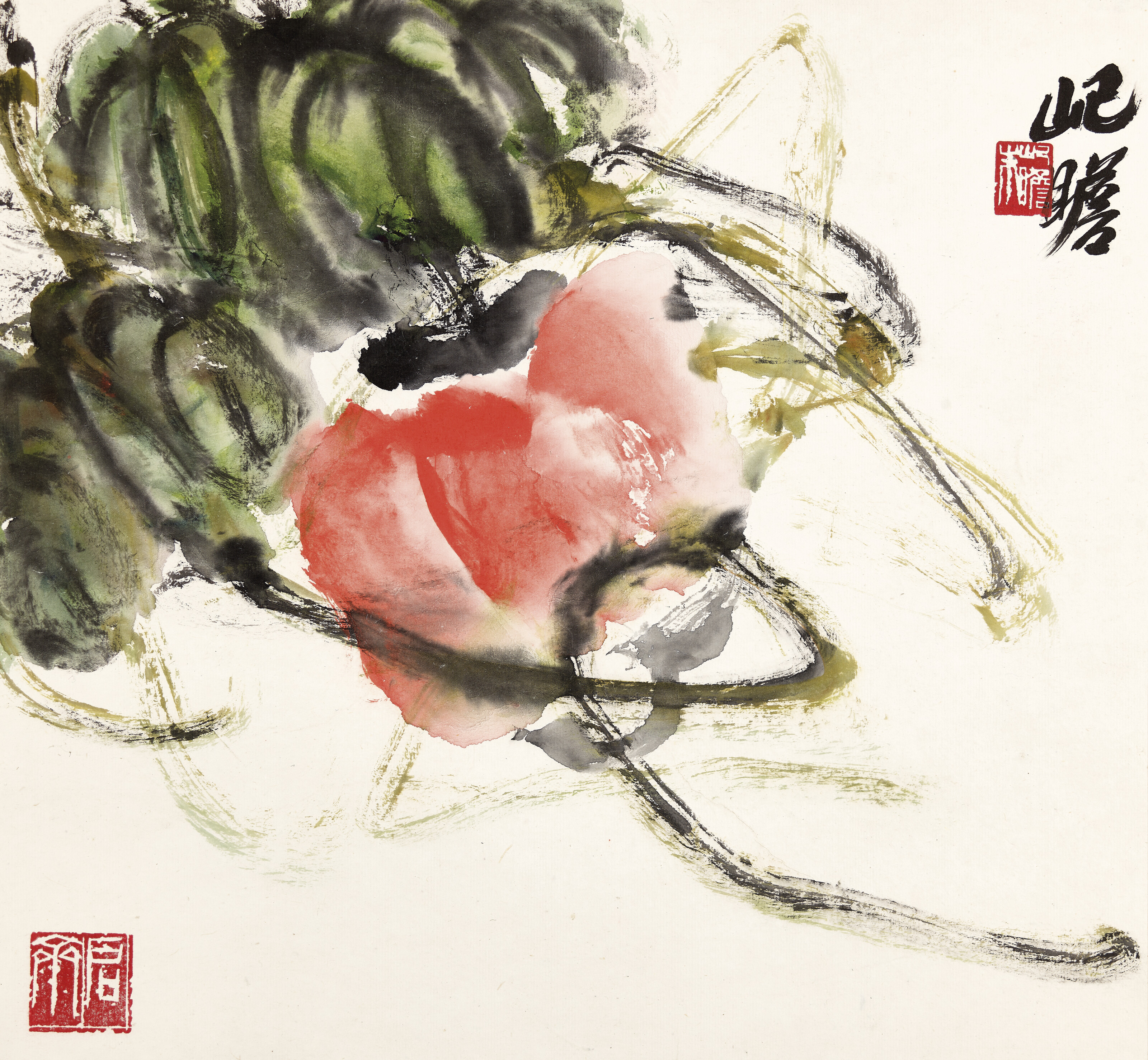 朱屺瞻（1892-1996）, 佳果冊| Christie's