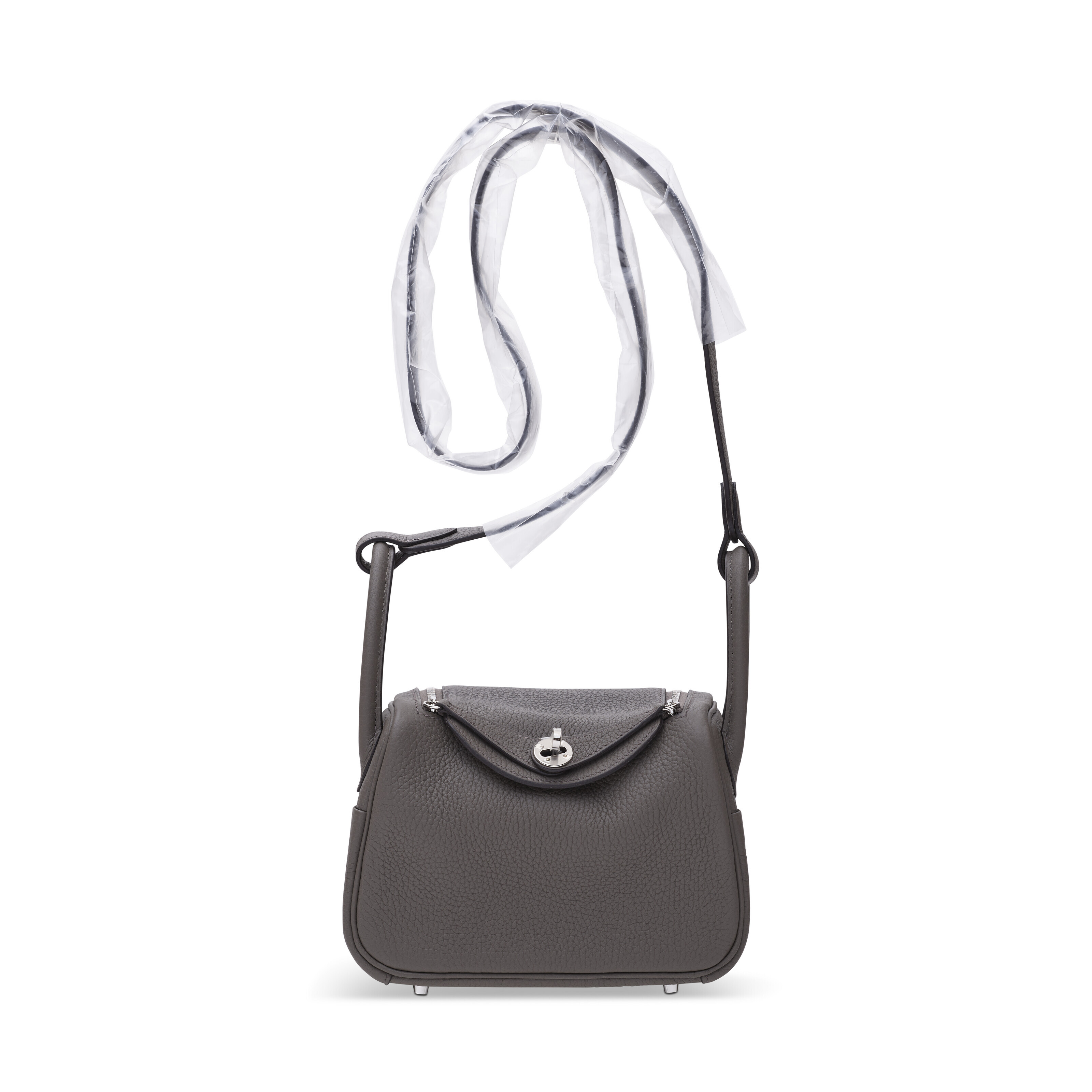 Hermes mini lindy etain on sale