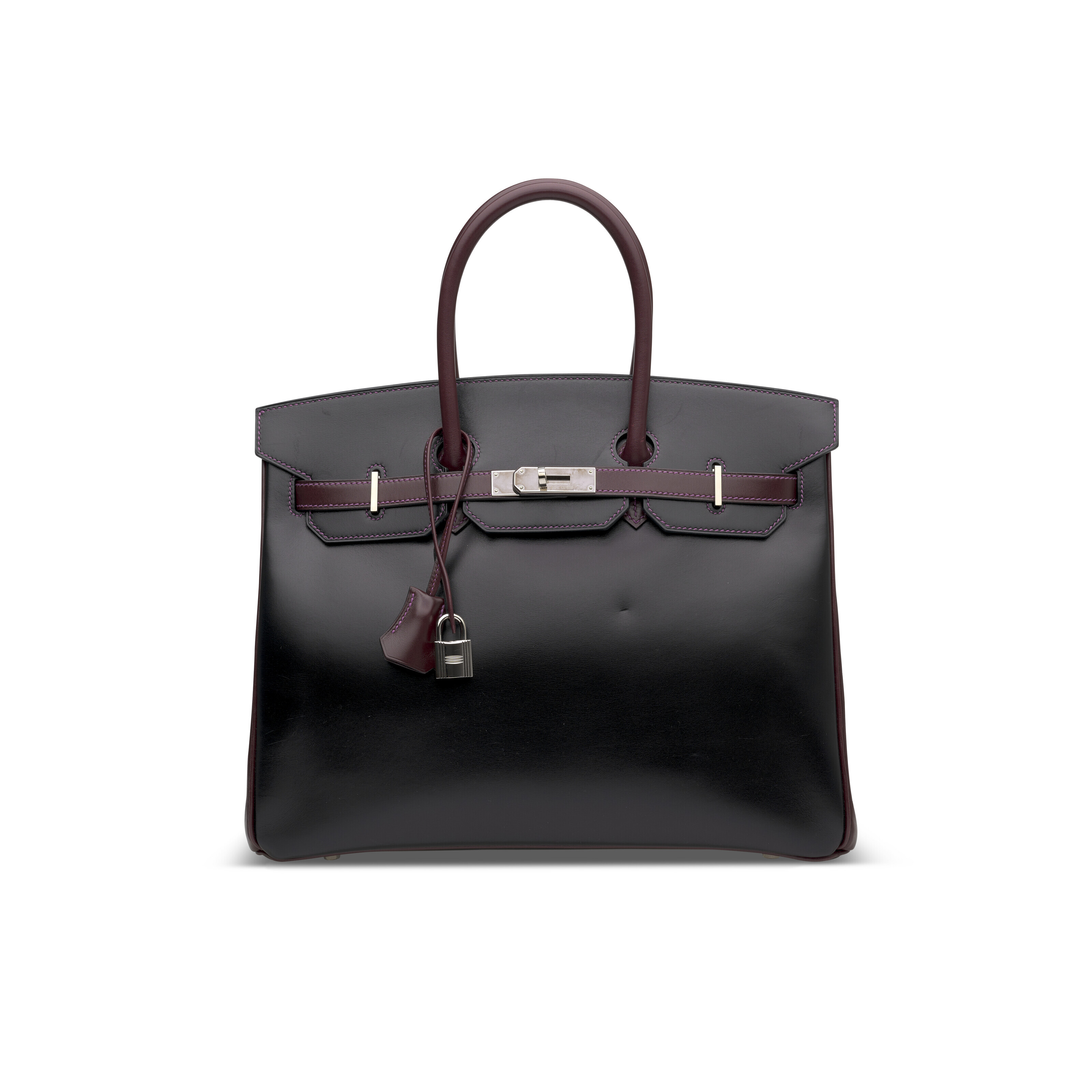 A VERT DE GRIS CLÉMENCE LEATHER HAC BIRKIN 40 WITH PALLADIUM HARDWARE,  HERMÈS, 2012 | Christie's