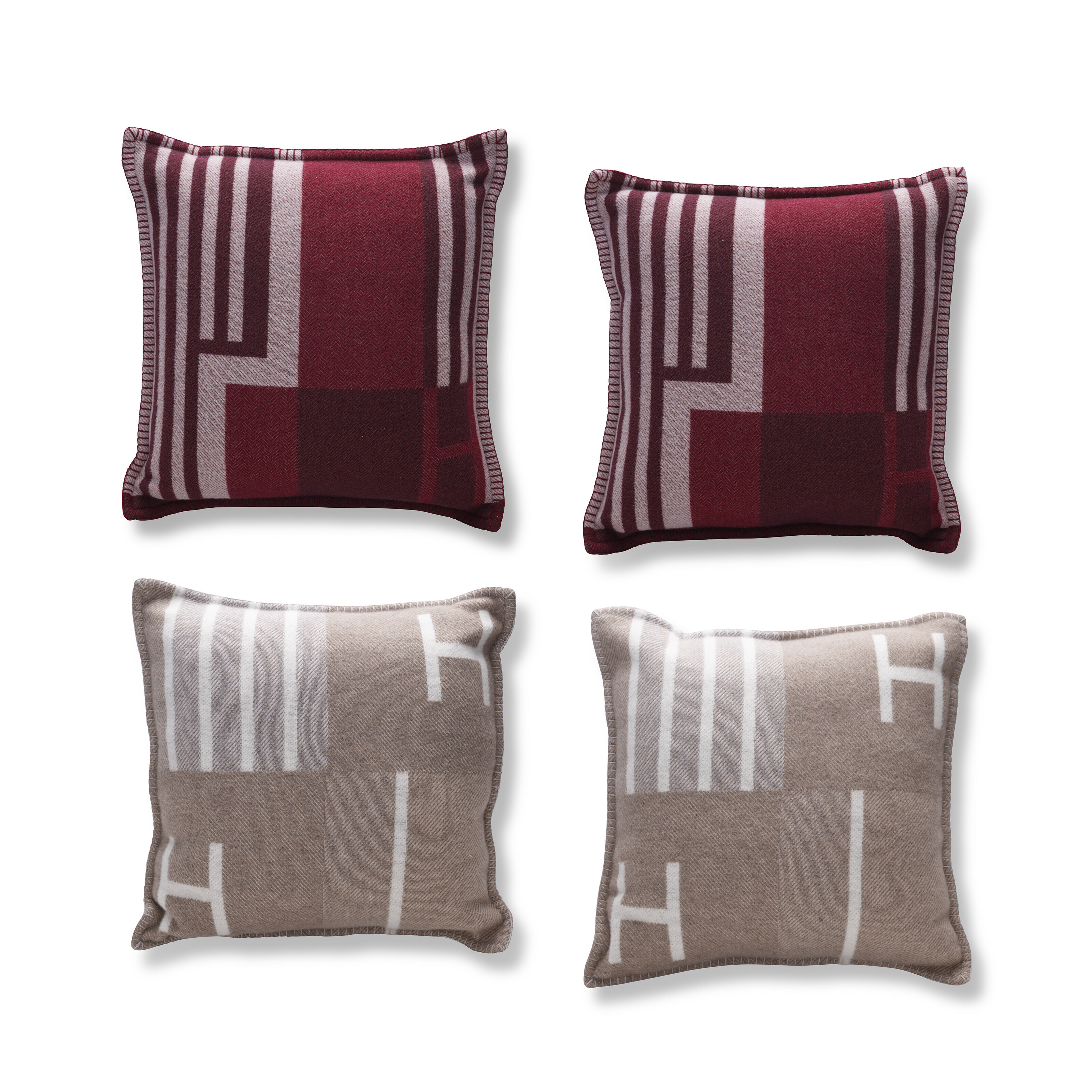 A SET OF FOUR AVALON VIBRATION PILLOWS, HERMÈS, 2023 Christie’s