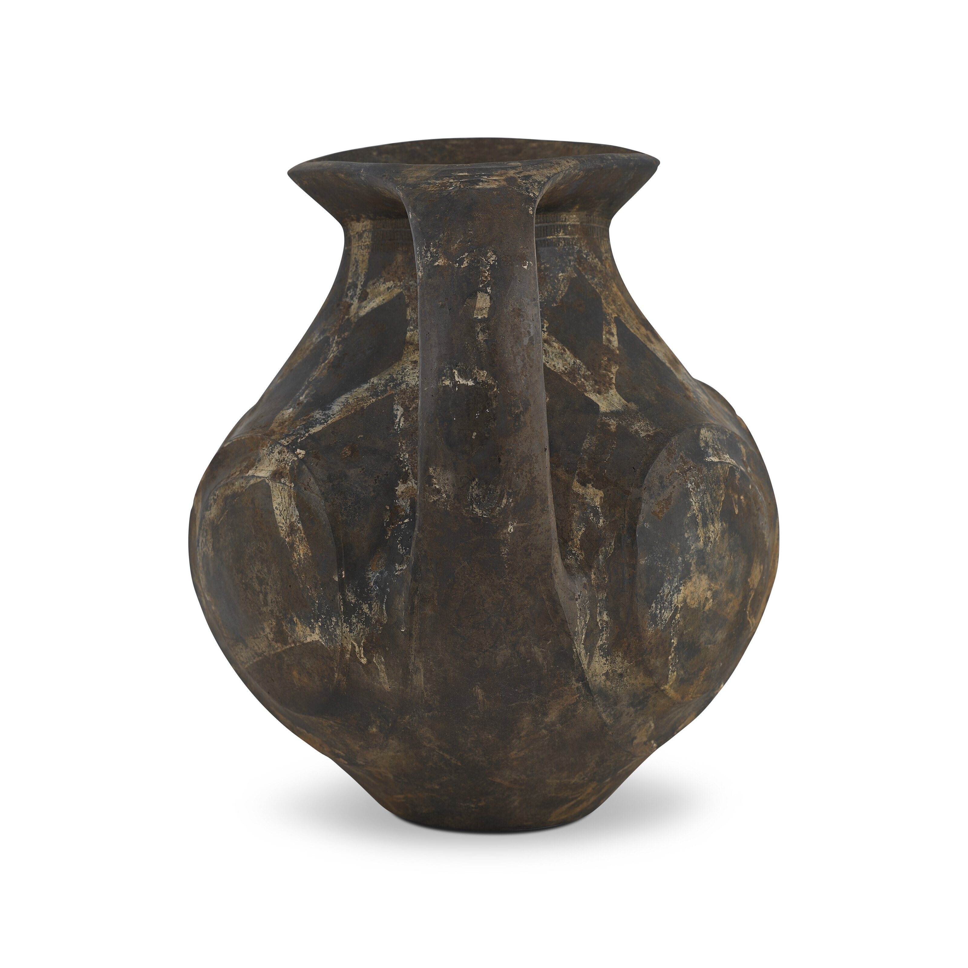 漢黑陶雙耳罐, HAN DYNASTY (206 BC- AD 220) | Christie's