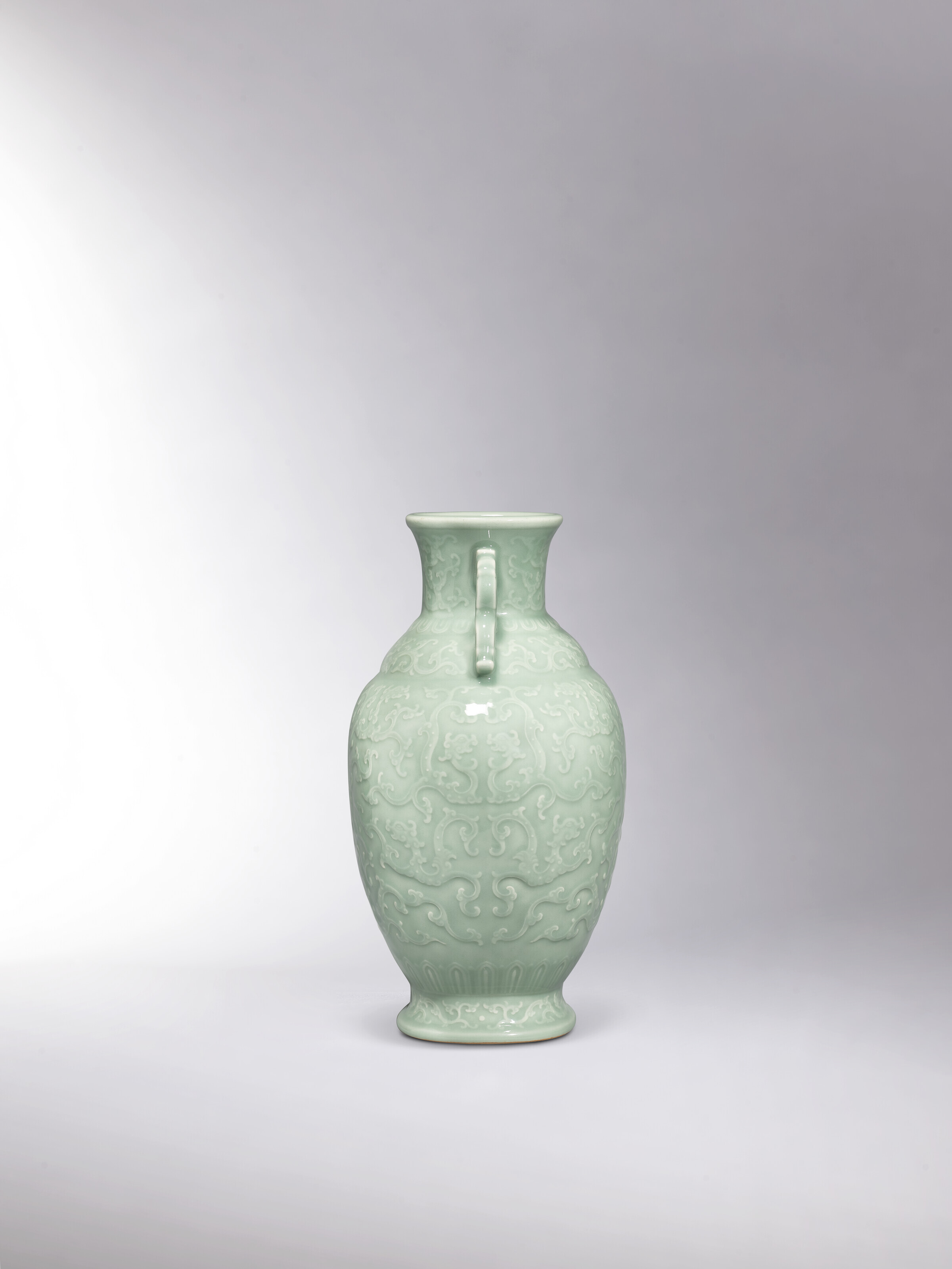 Fine Glazed Celadon Vase