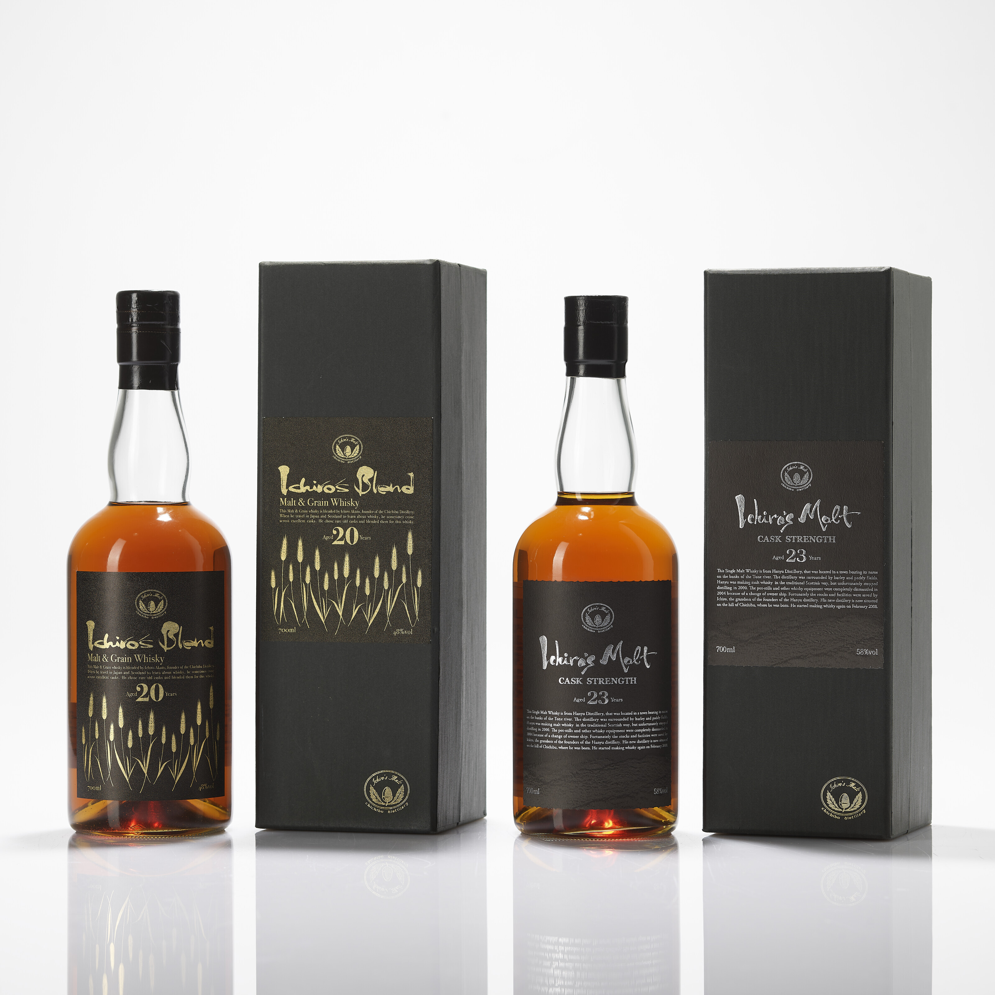 Hanyu Ichiro's Malt & Grain 20 Year Old, JapanIn original carton