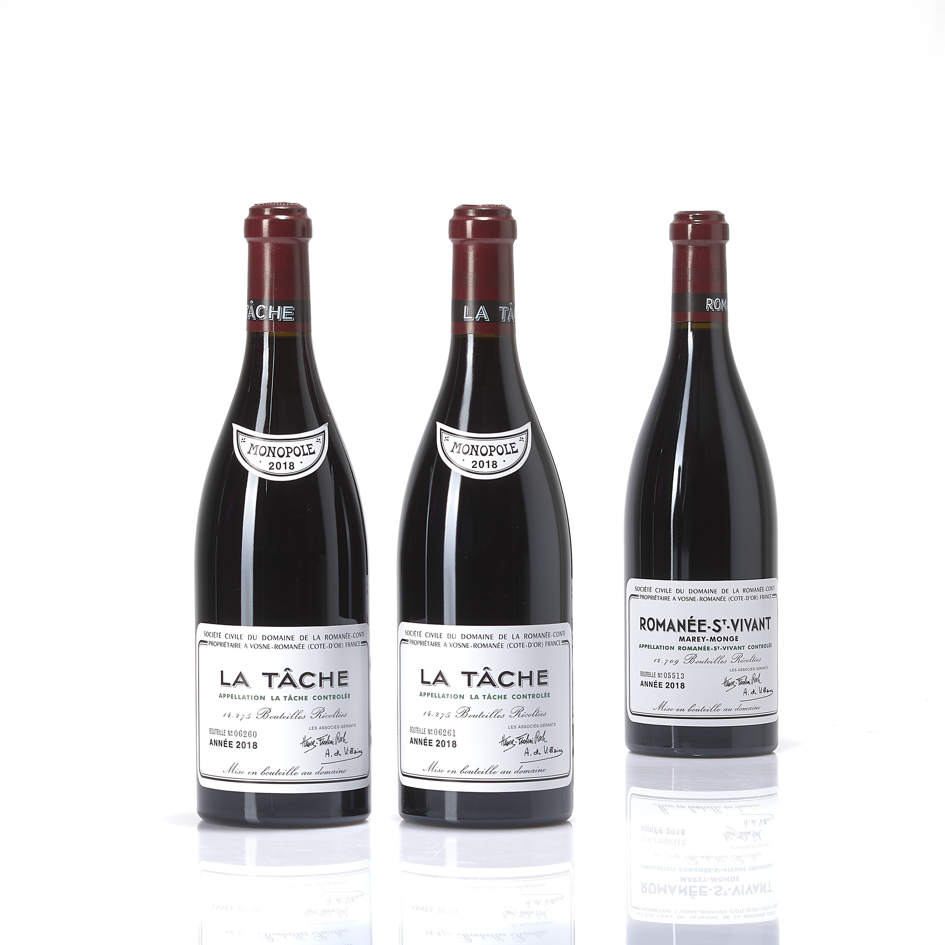 Domaine de la Romanée-Conti, Romanée-Saint-Vivant 2018, Grand Cru, Cote ...