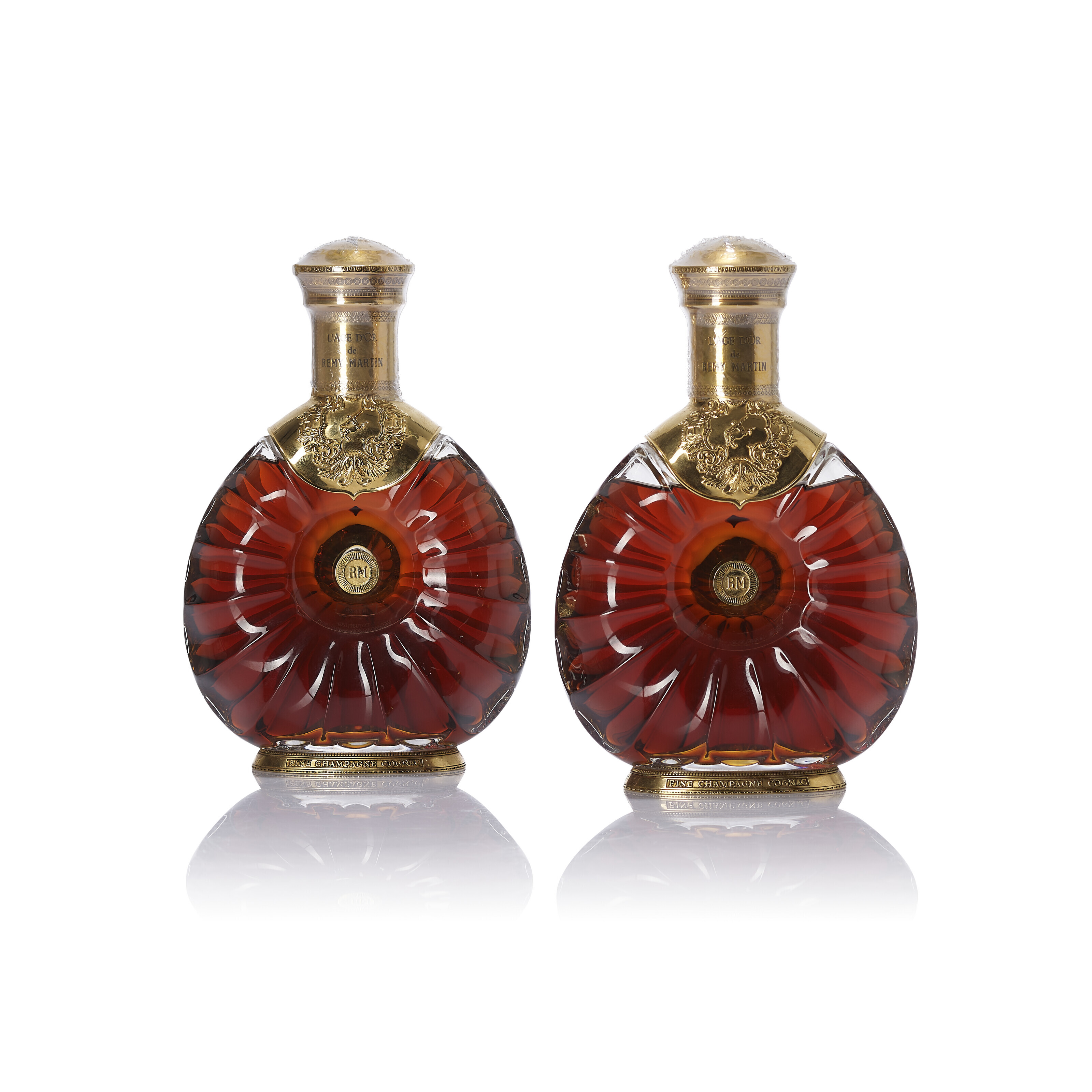 Rémy Martin Centaure Limoges Gold & Blue Cognac, Without original 