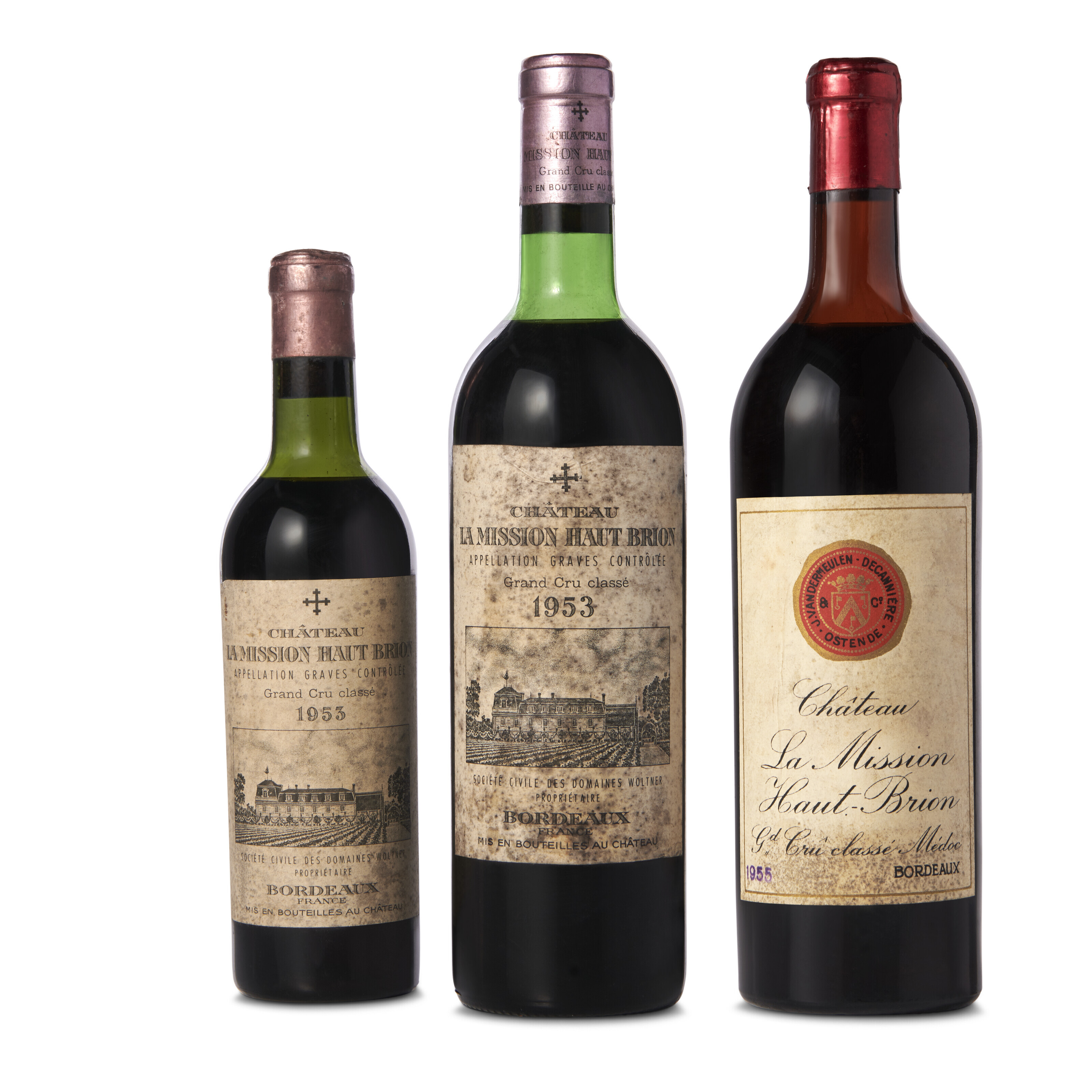 Chateau La Mission Haut Brion 空き瓶2本セット