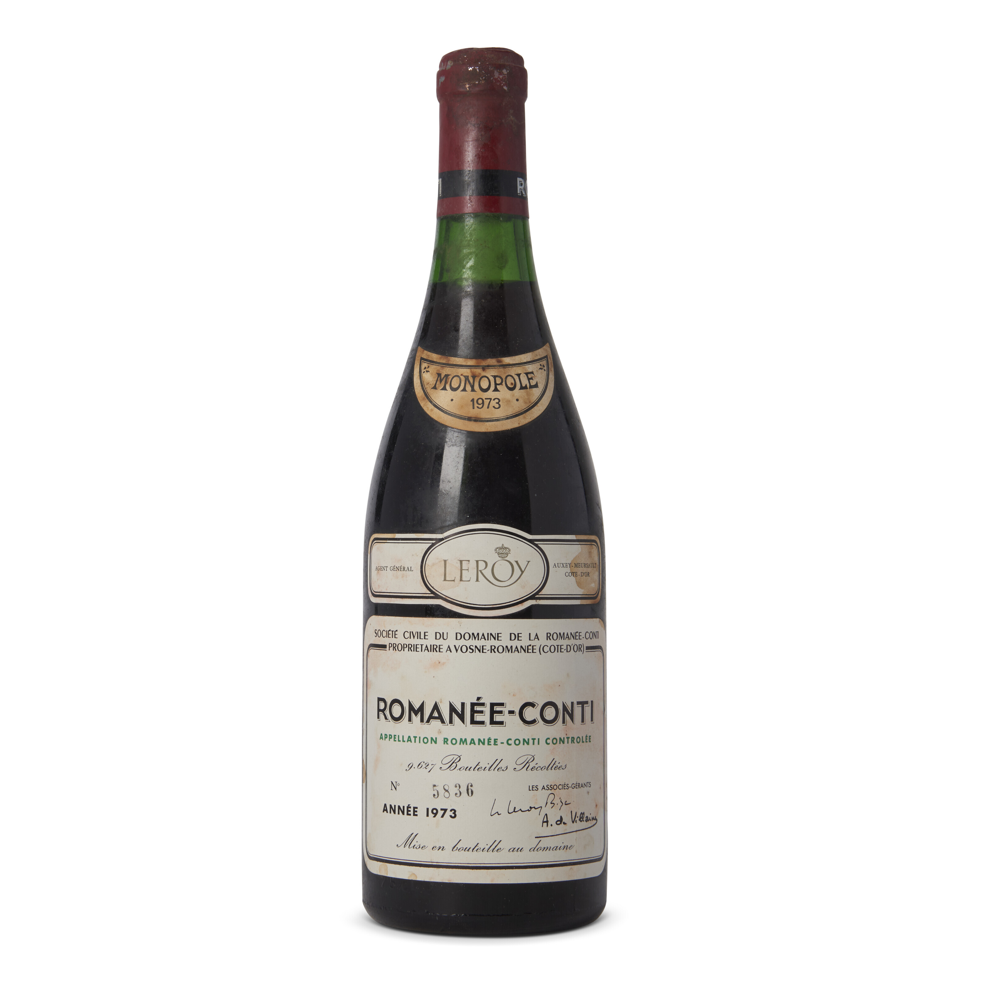 Domaine de la Romanée-Conti, Romanée-Conti 1957 | Christie's