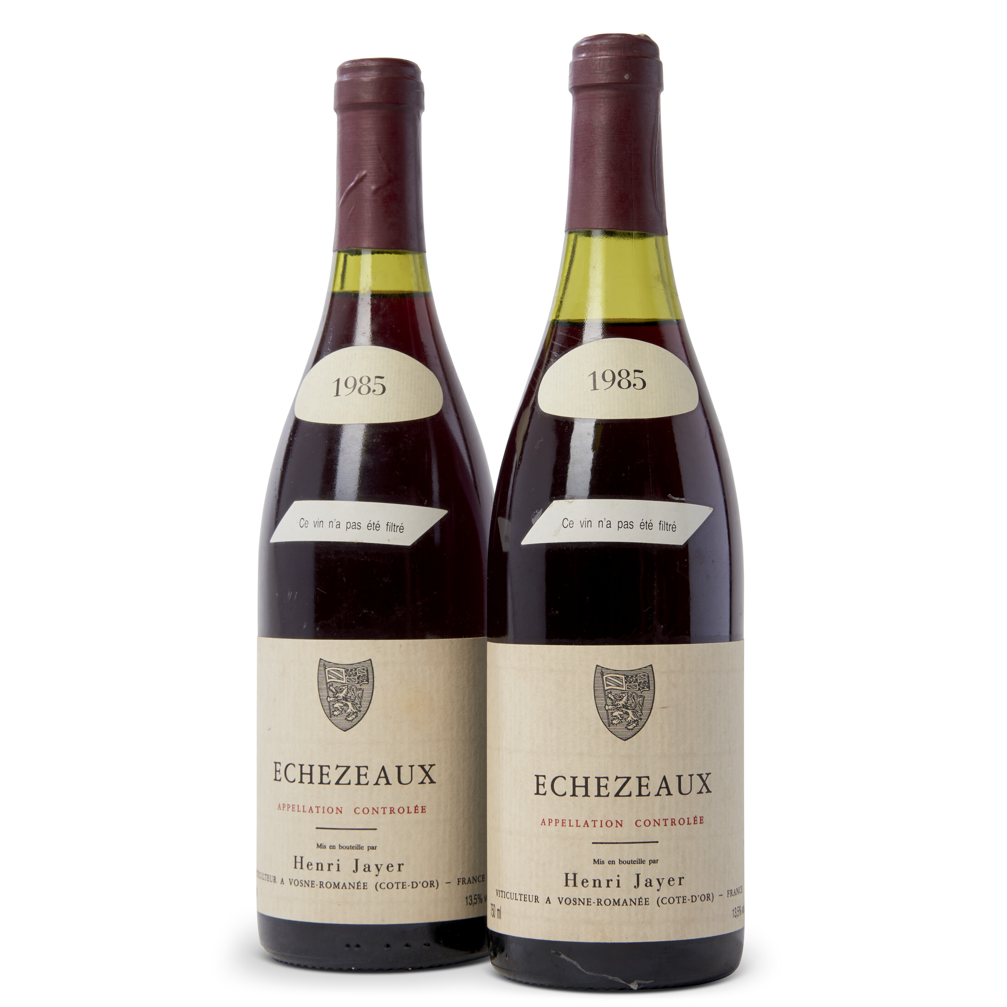 【空瓶】Henri Jayer Vosne-Romanée 1983 Henri Jayer, Vosne-Romanée Cros Parantoux 1983 | Christie's