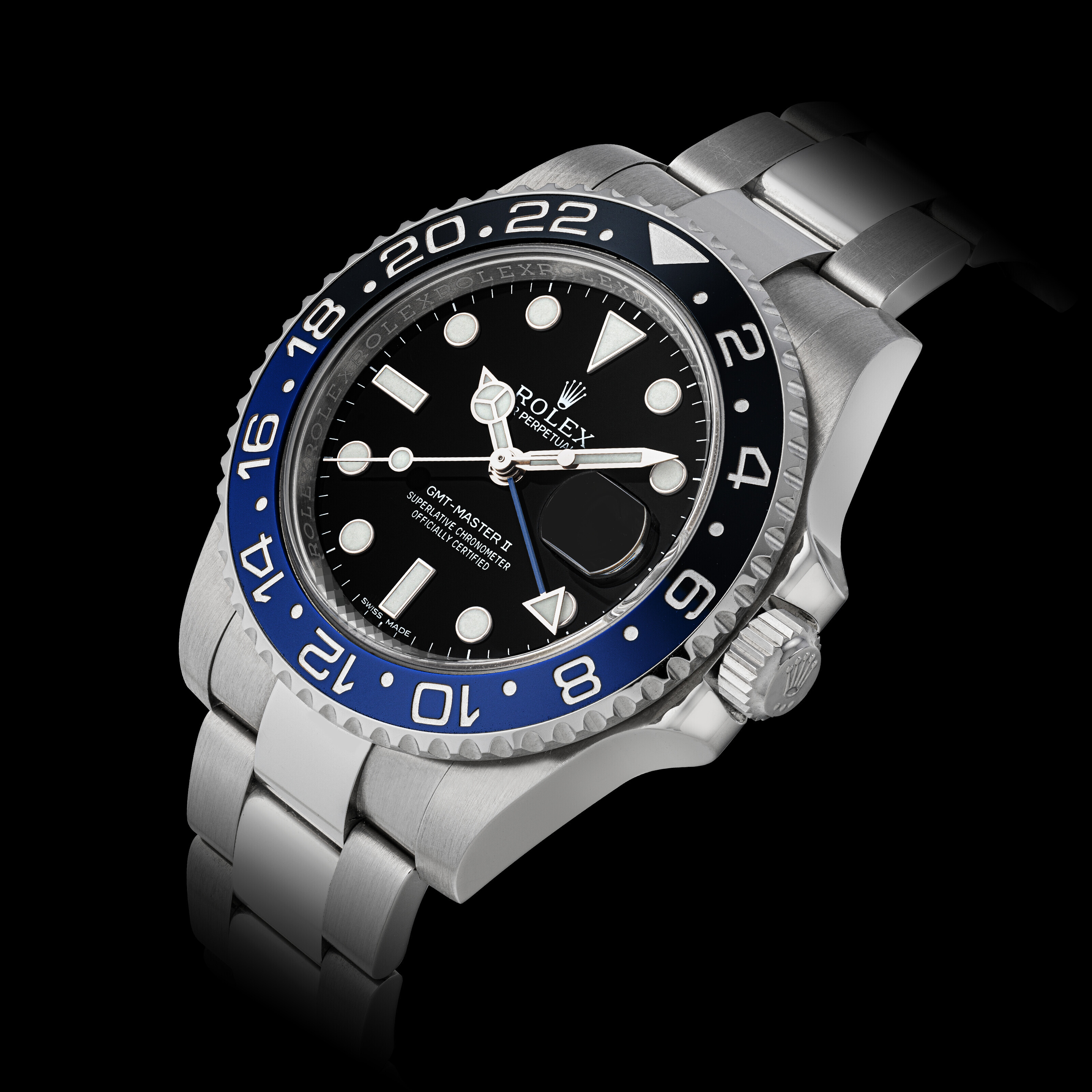 ROLEX, GMT-MASTER II WITH METEORITE DIAL, REF. 126719BLRO