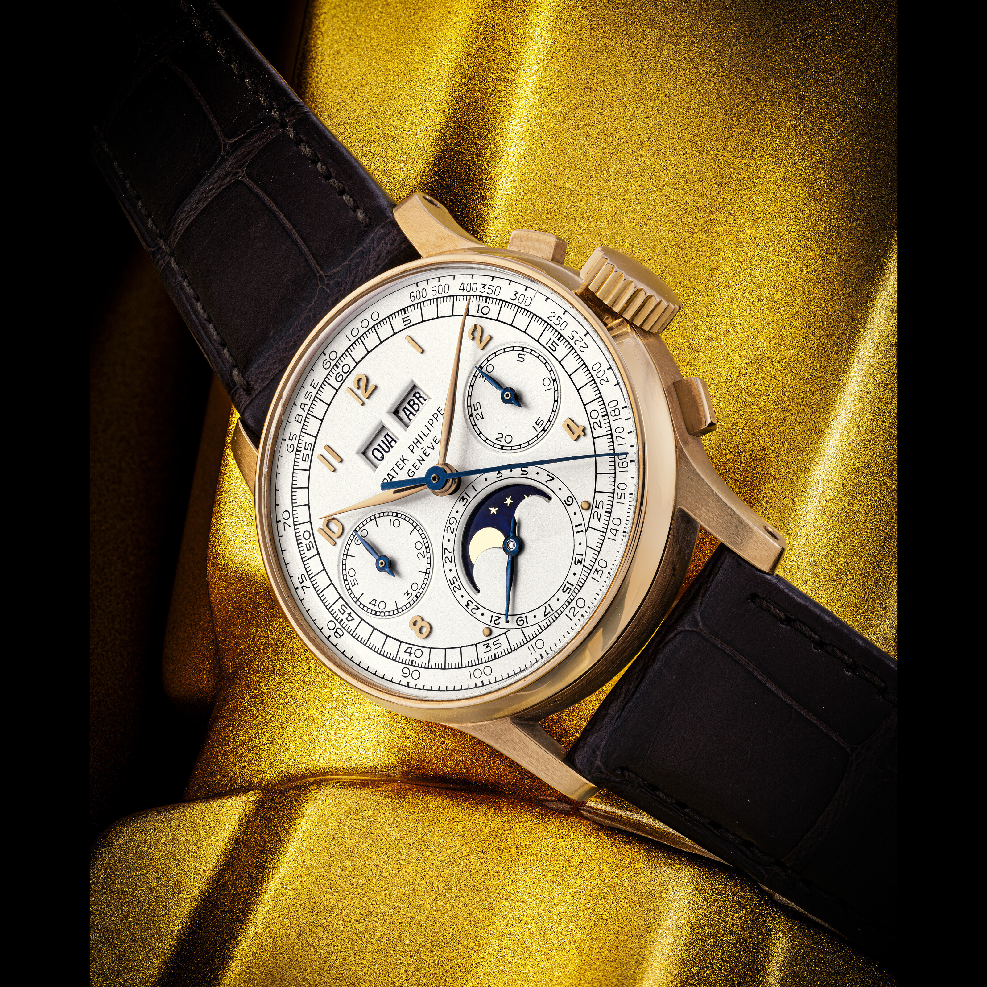 Patek 1518 rose gold top