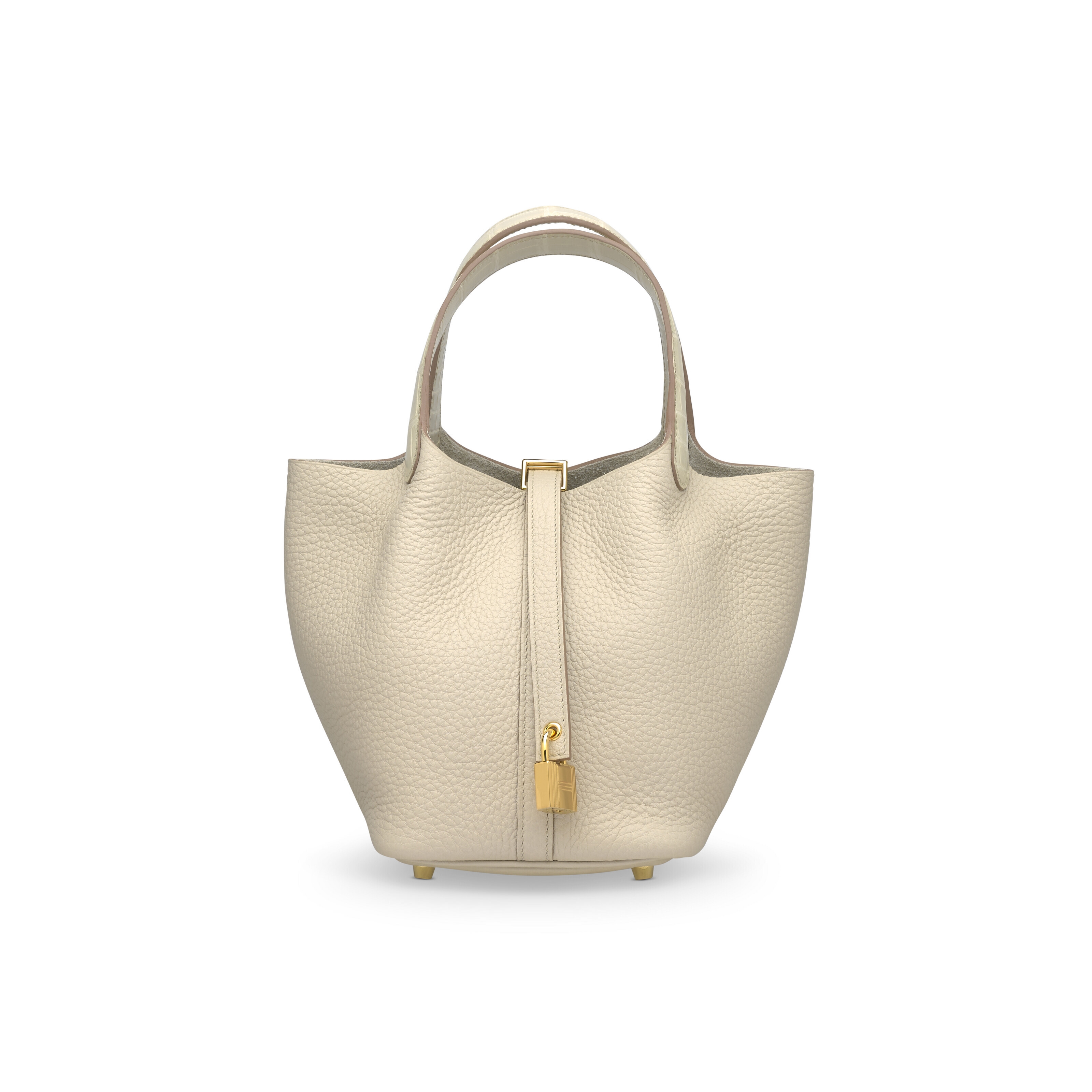 Hermes Picotin Lock 18 Bag Gold Clemence Tote Palladium Hardware