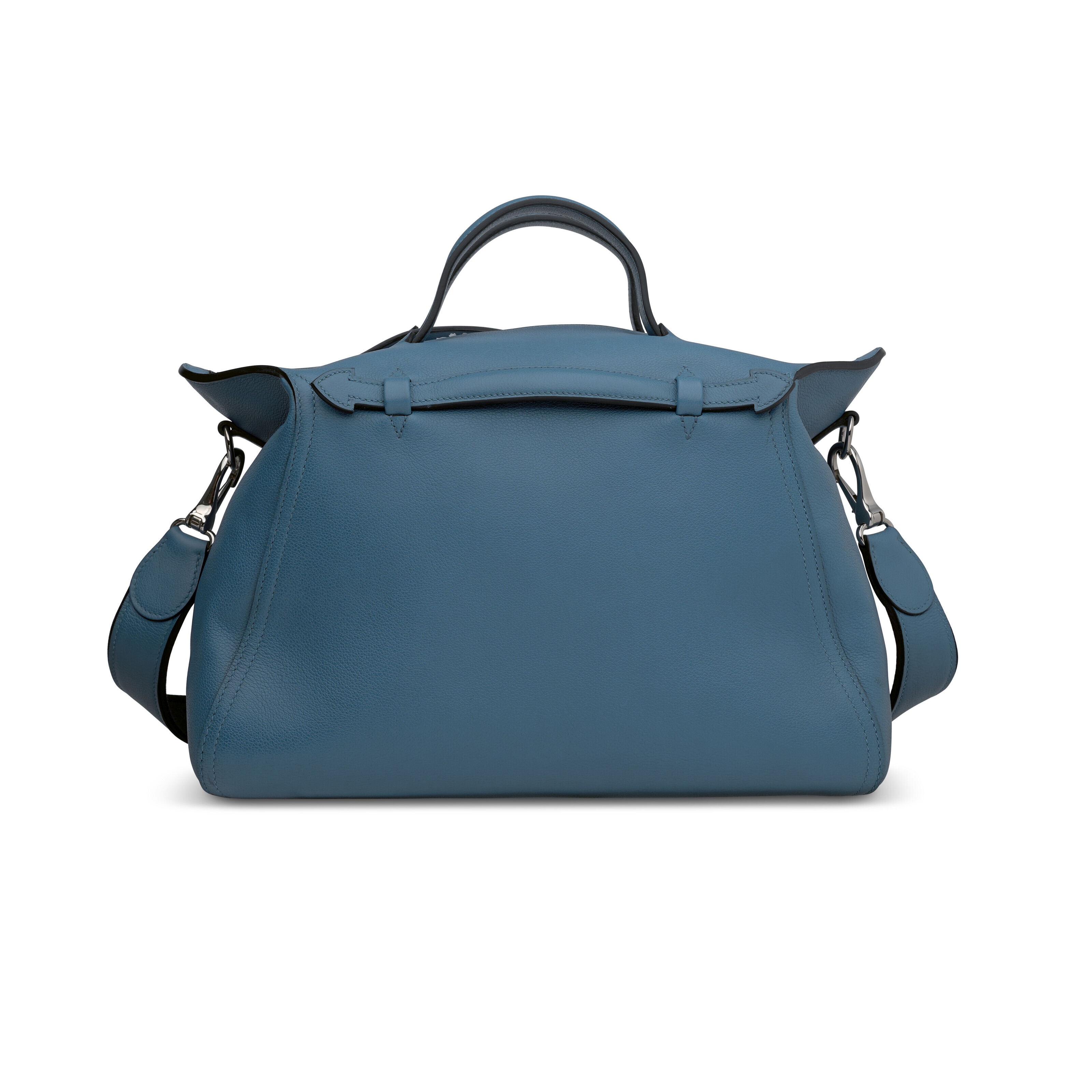 A BLEU DE GALICE EVERCOLOR LEATHER OXER 35 WITH PALLADIUM HARDWARE