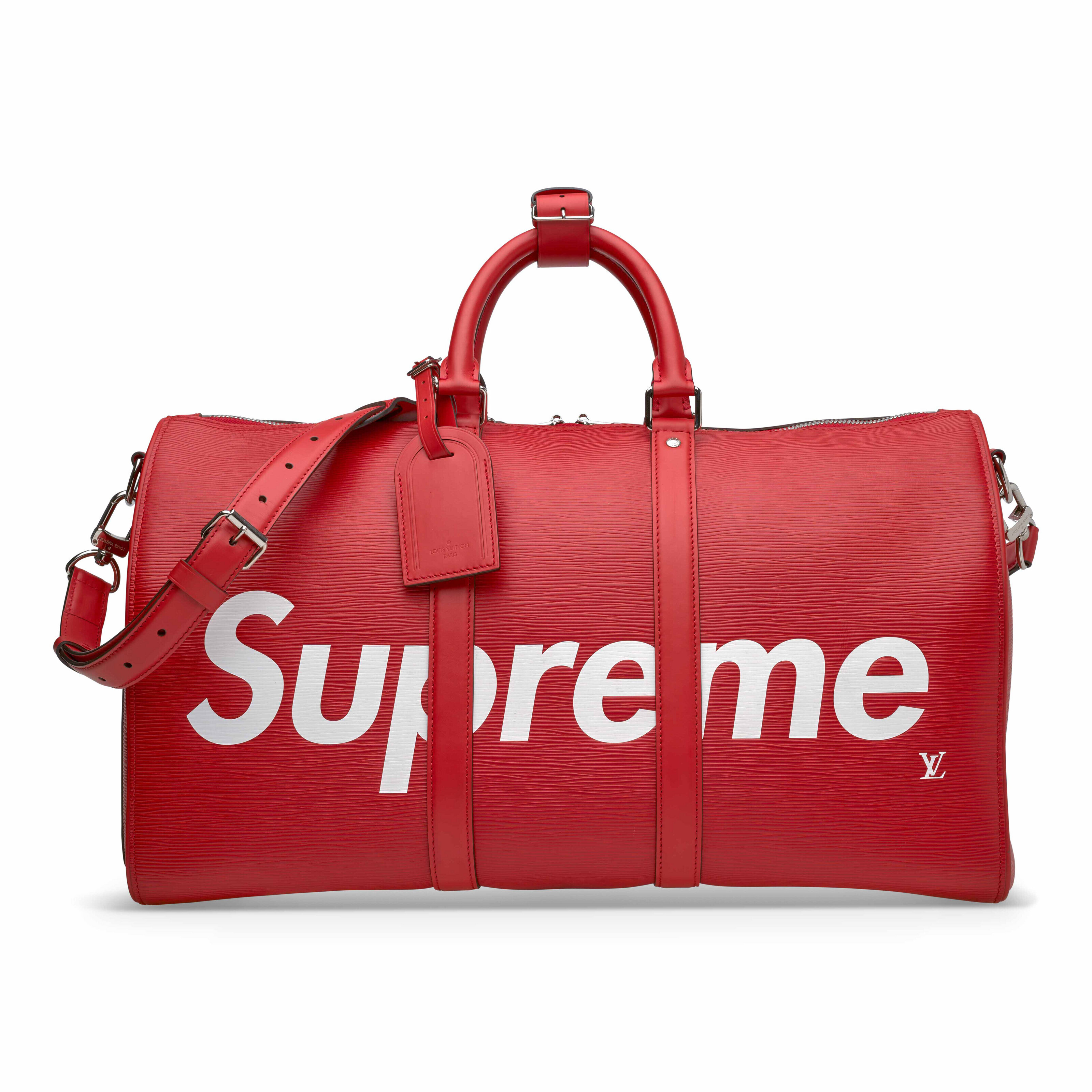 Louis Vuitton Supreme Red Backpack - LIMITED EDITION