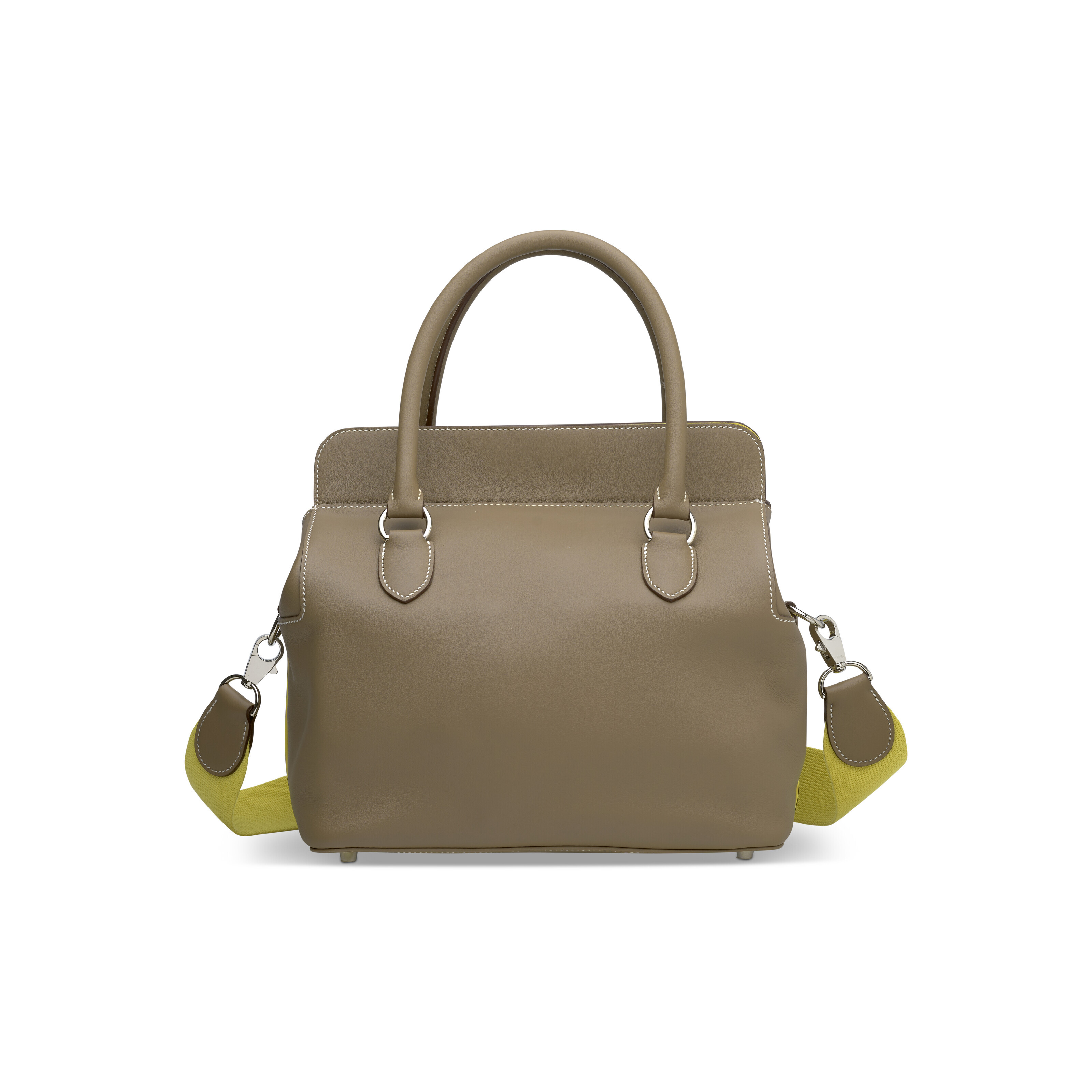 A LIMITED EDITION ÉTOUPE SOUFRE SWIFT LEATHER VERSO TOOLBOX 26