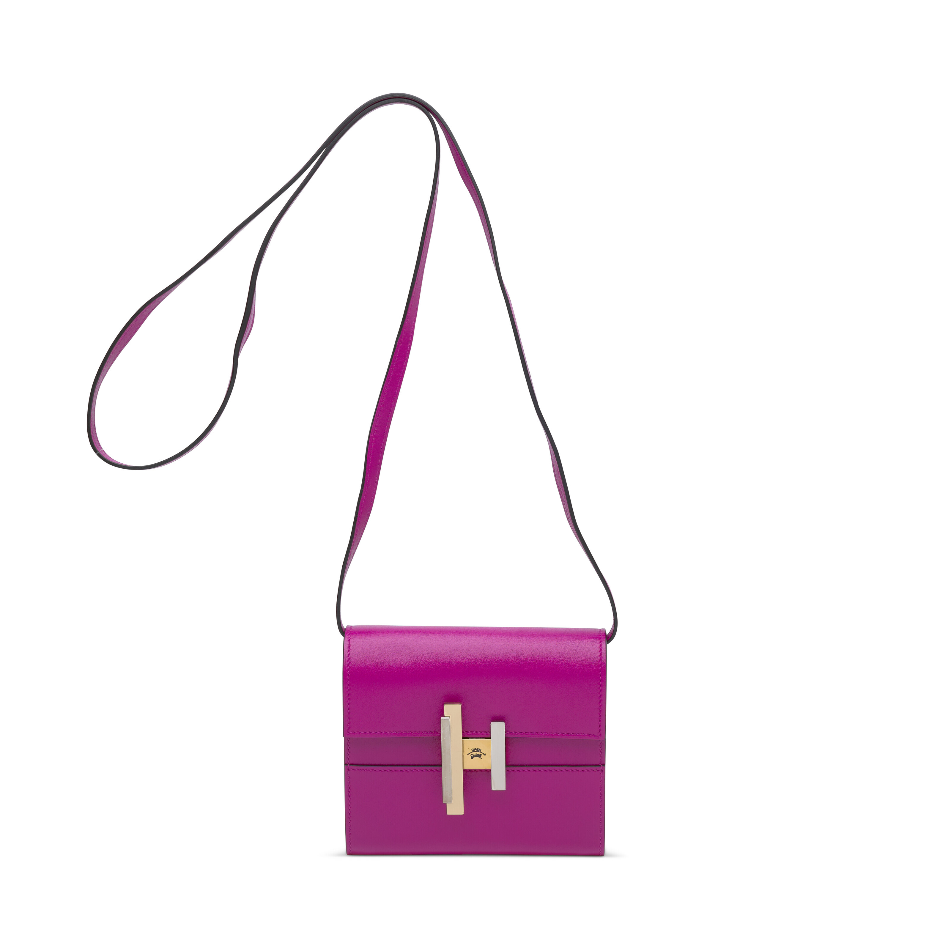 A LIMITED EDITION ROSE SAKURA TADELAKT LEATHER MINI CONSTANCE 18 - Main Image