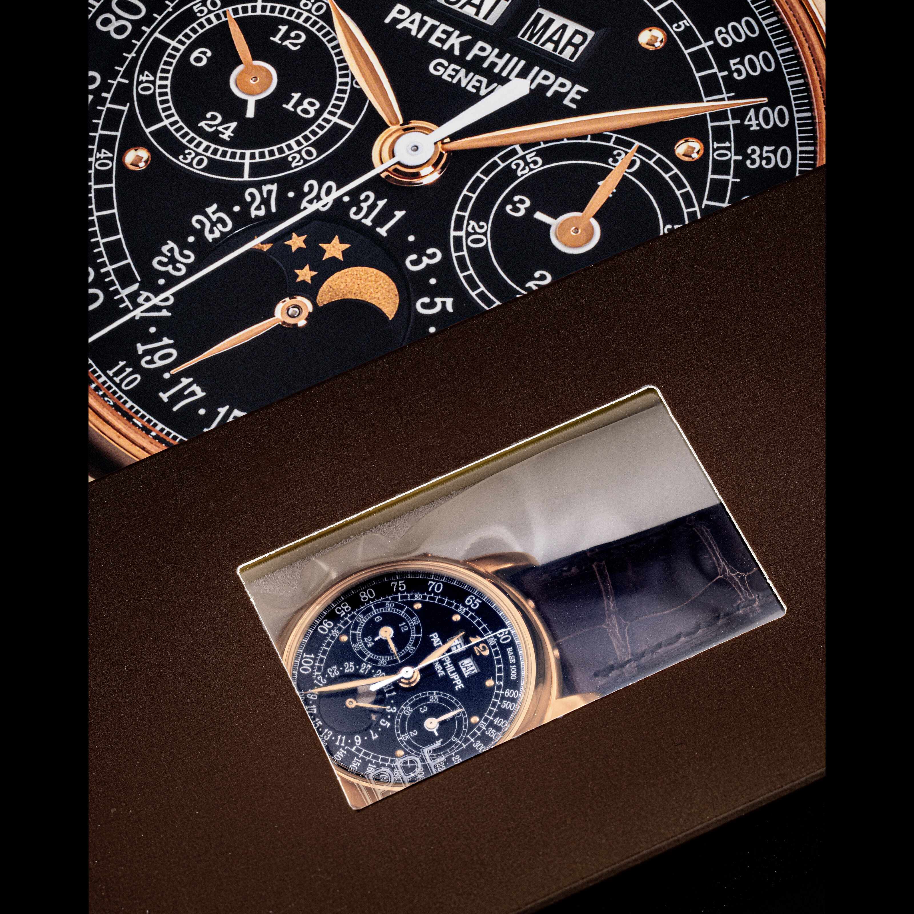 PATEK PHILIPPE. A VERY RARE 18K WHITE GOLD LIMITED EDITION
