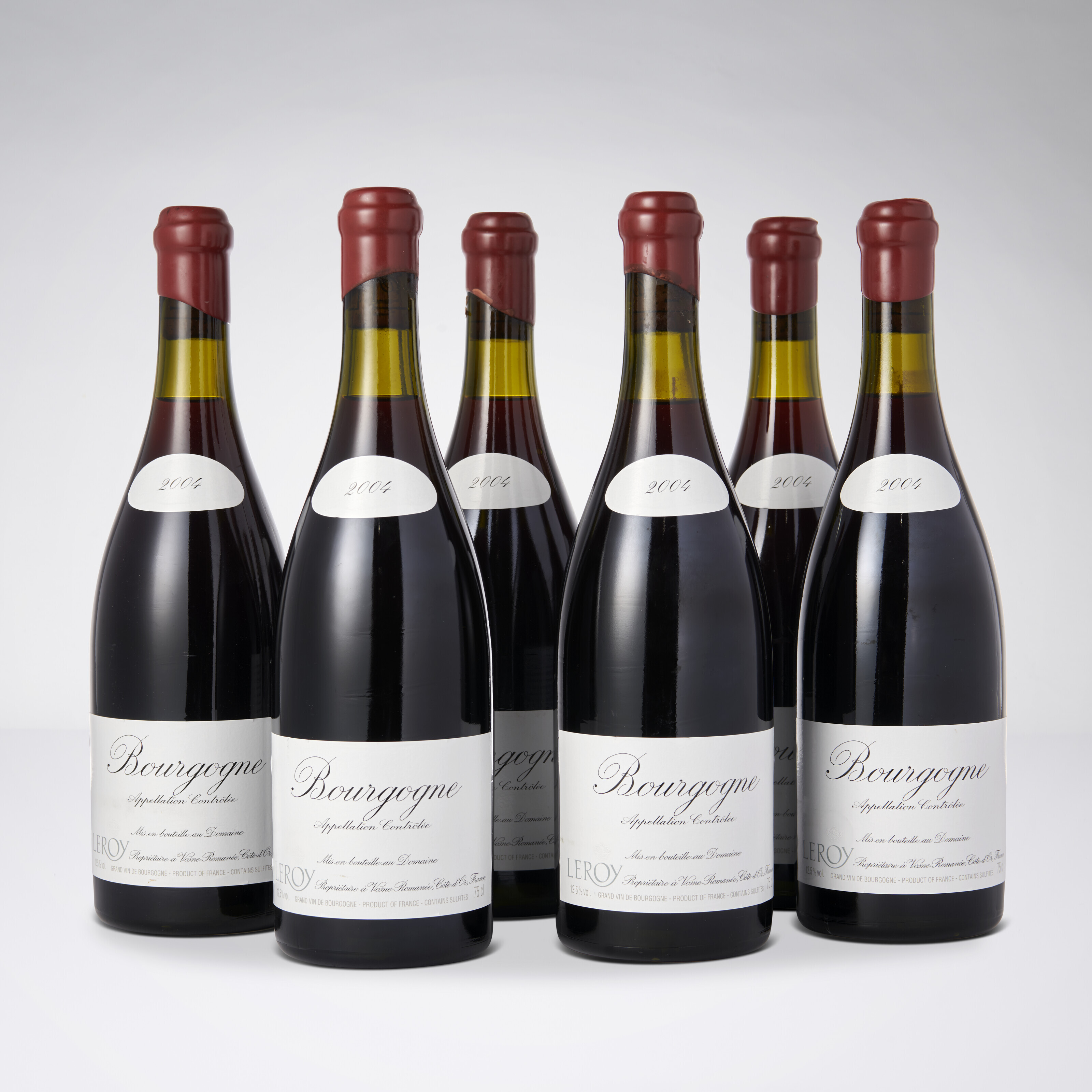 Domaine Leroy, Bourgogne Rouge 2004, In original wooden case with
