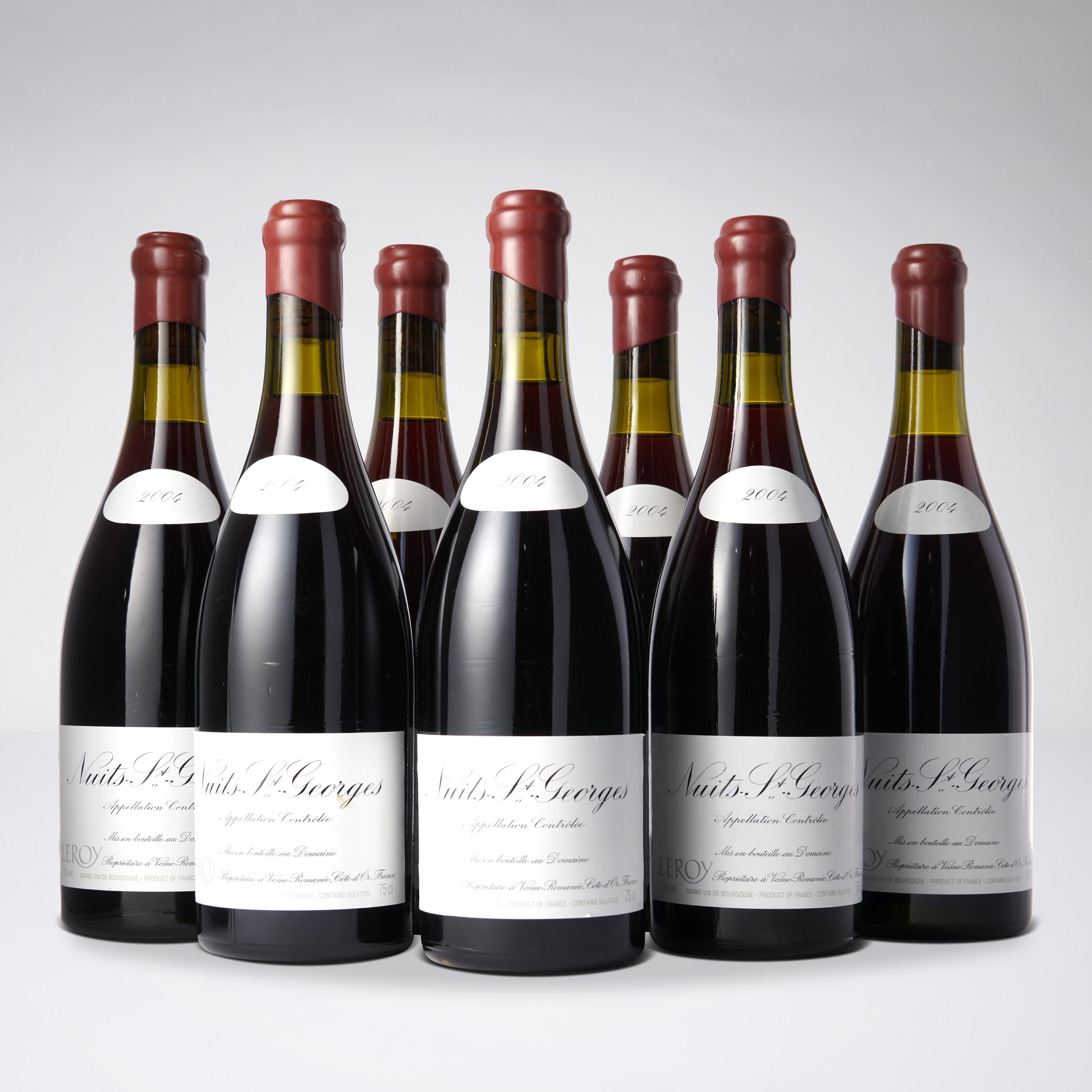 未開封 Leroy Bourgogne Grand Ordinaire 赤 Domaine Leroy, Bourgogne Rouge 2004, In original wooden case with