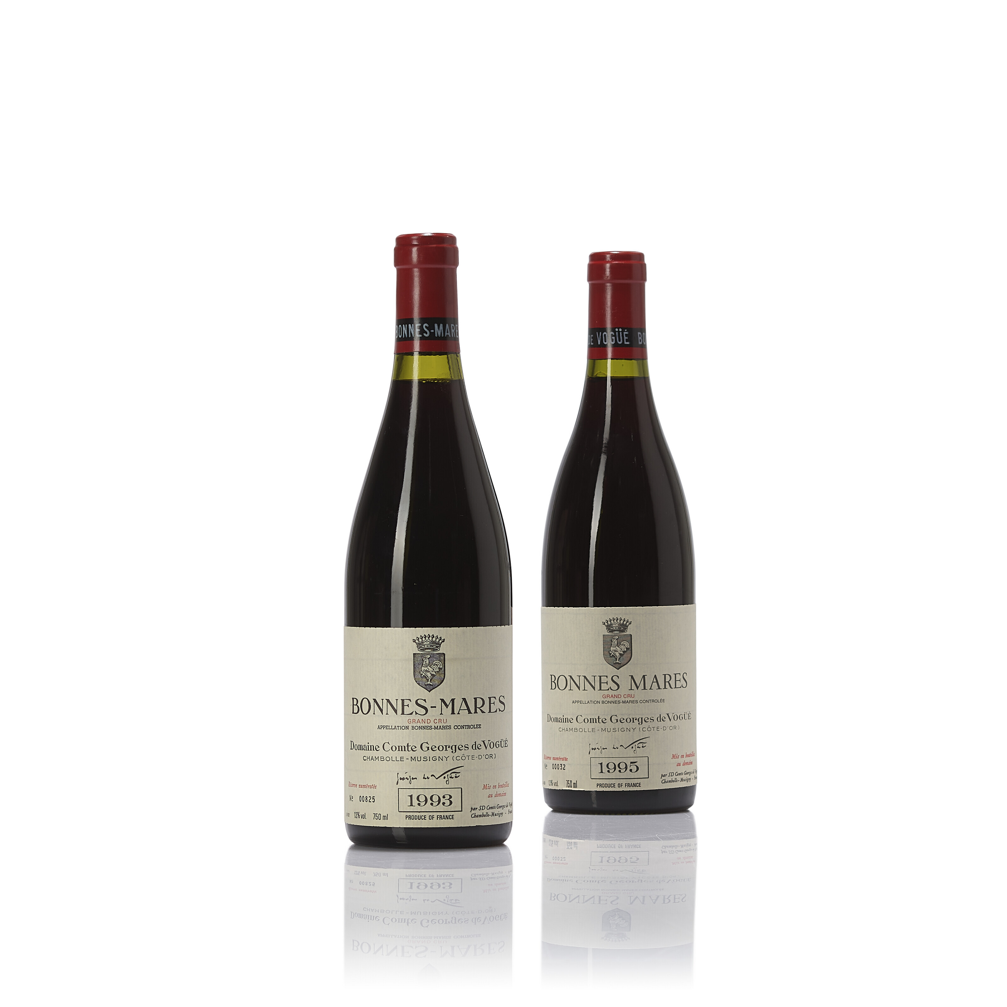 Domaine Comtes de Vogüé, BonnesMares 1993, Excellent