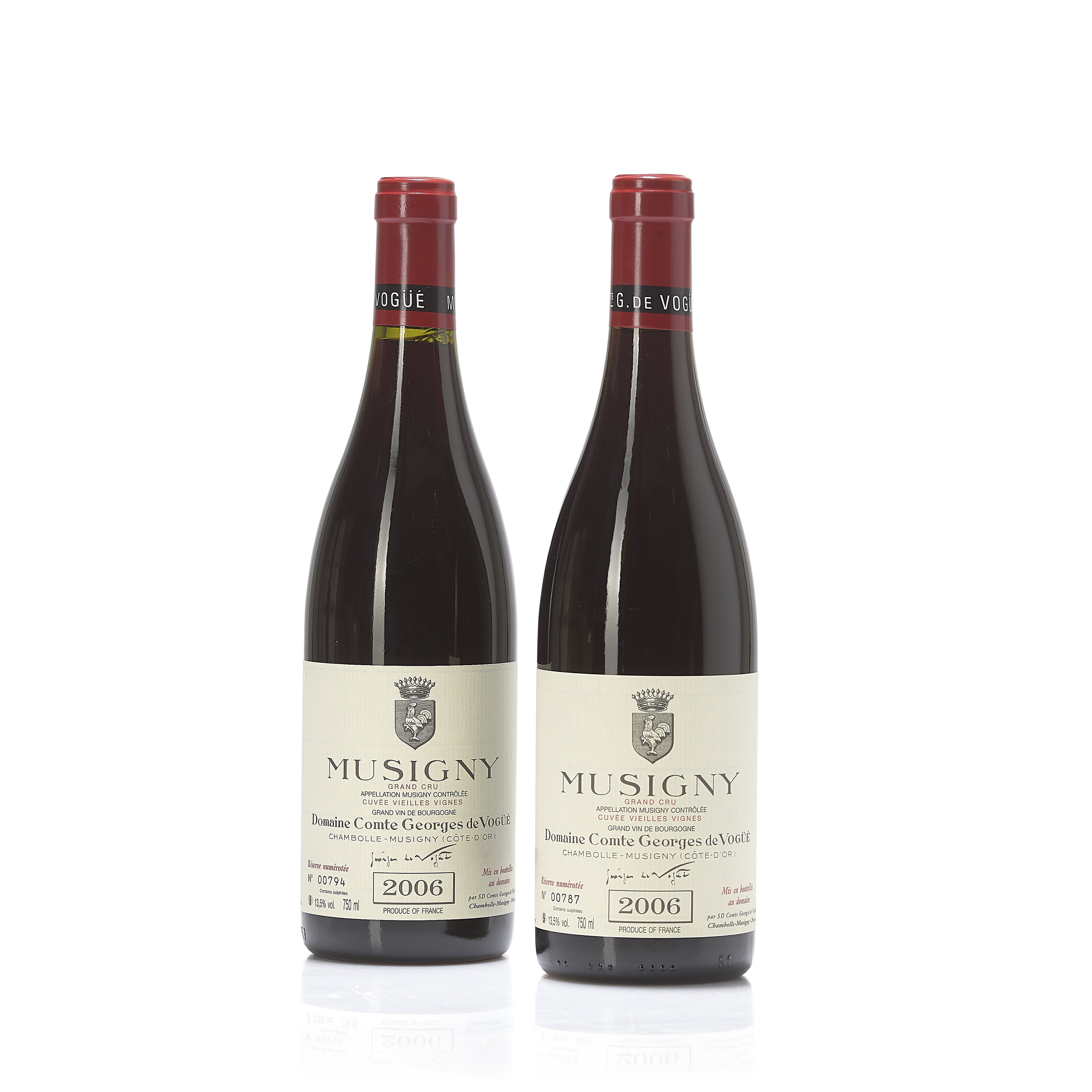 Domaine Comte Georges de Vogüe, Musigny Vieilles Vignes 2003