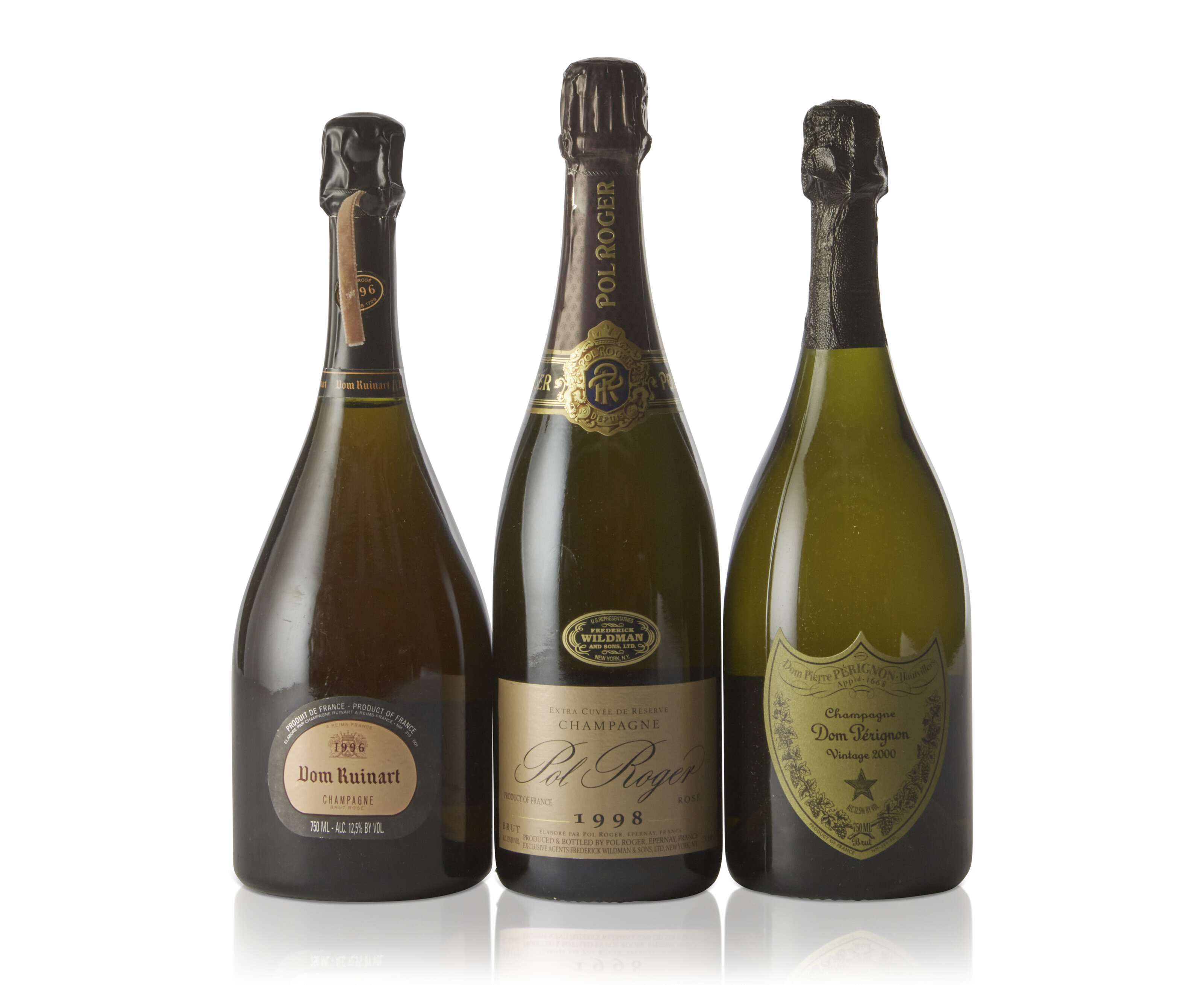 Mixed Champagne, De Venoge Cuvée Princes 1982Level into foil In gift