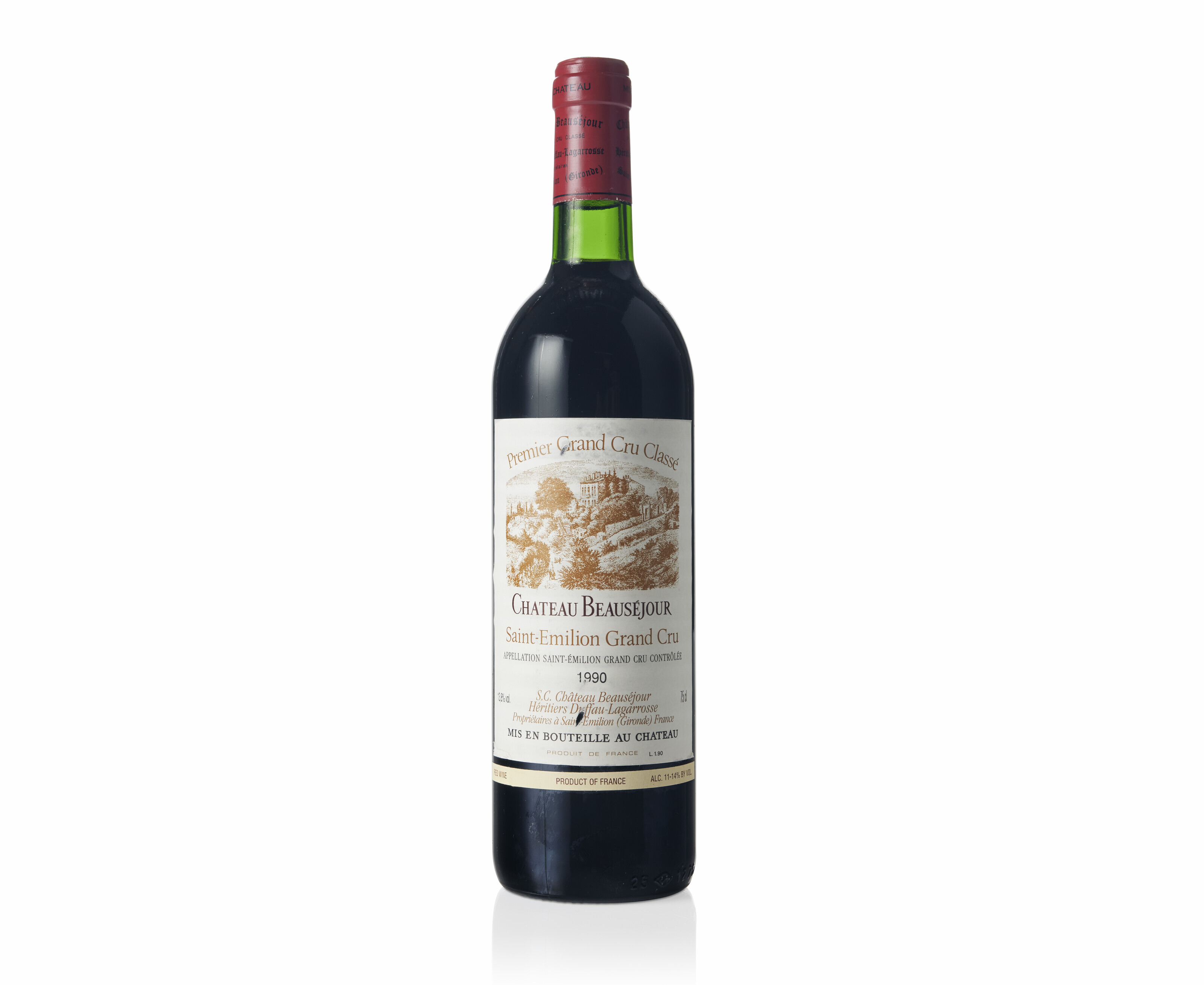 Château BeauséjourDuffauLagarrosse 1990, SaintEmilion, 1er grand cru